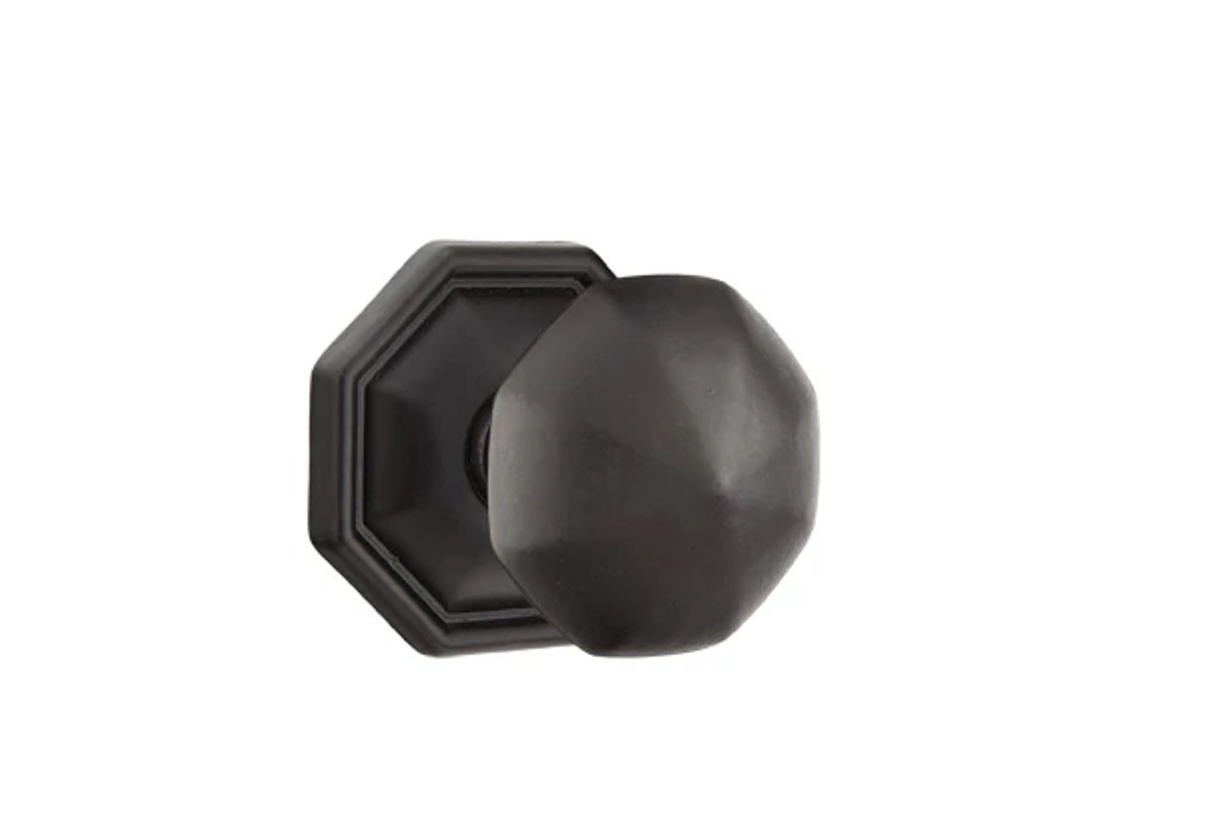 Emtek Octagon Knob Set with Tuscany Bronze #15 Rosette