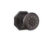 Emtek Petal Knob Set with Tuscany Bronze #15 Rosette