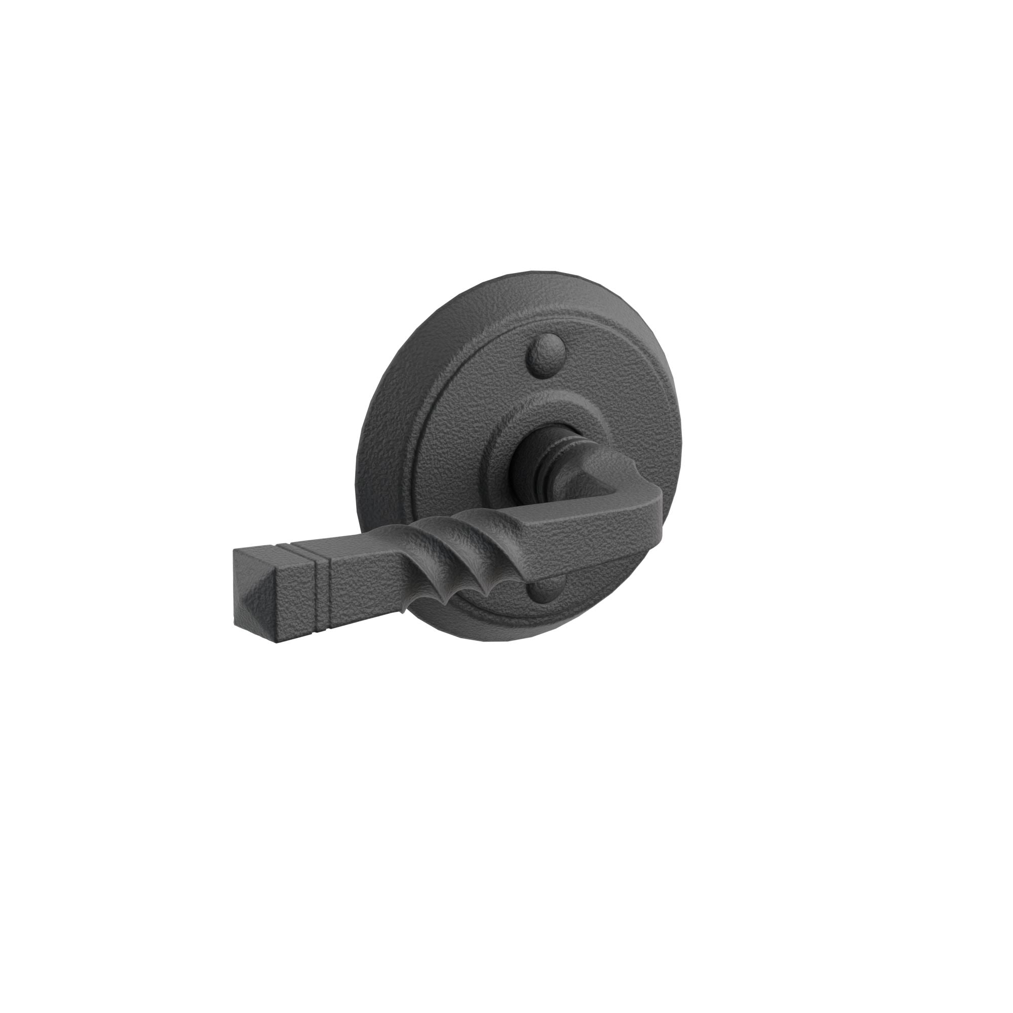 Emtek San Carlos Lever Set with Wrought Steel #2 Rosette