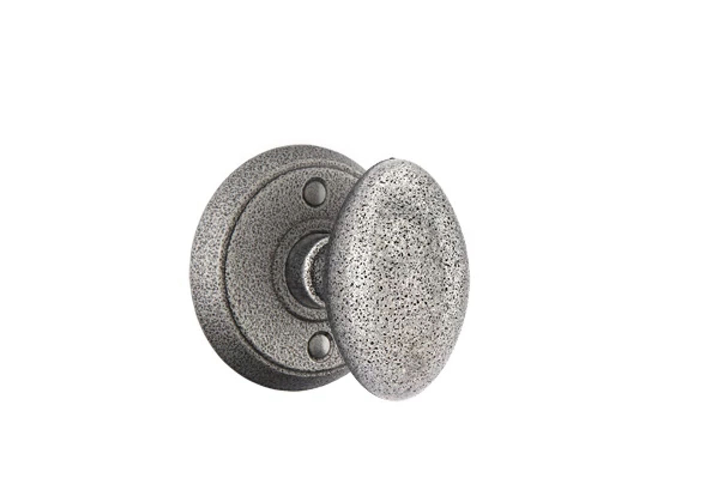 Emtek Savannah Knob Set with Wrought Steel #2 Rosette