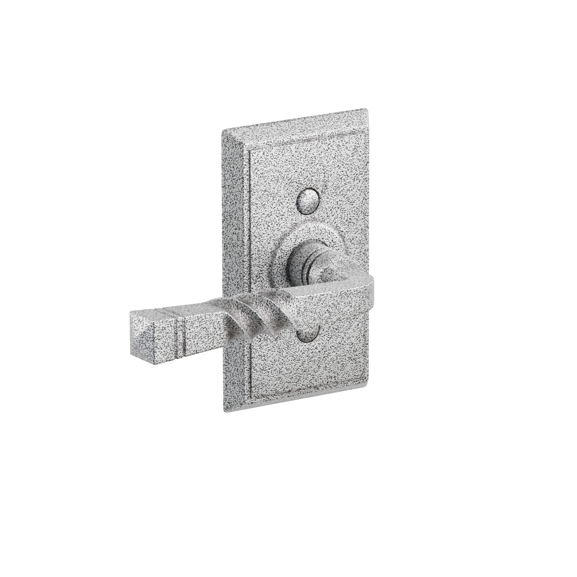 Emtek San Carlos Lever Set with Wrought Steel #3 Rosette