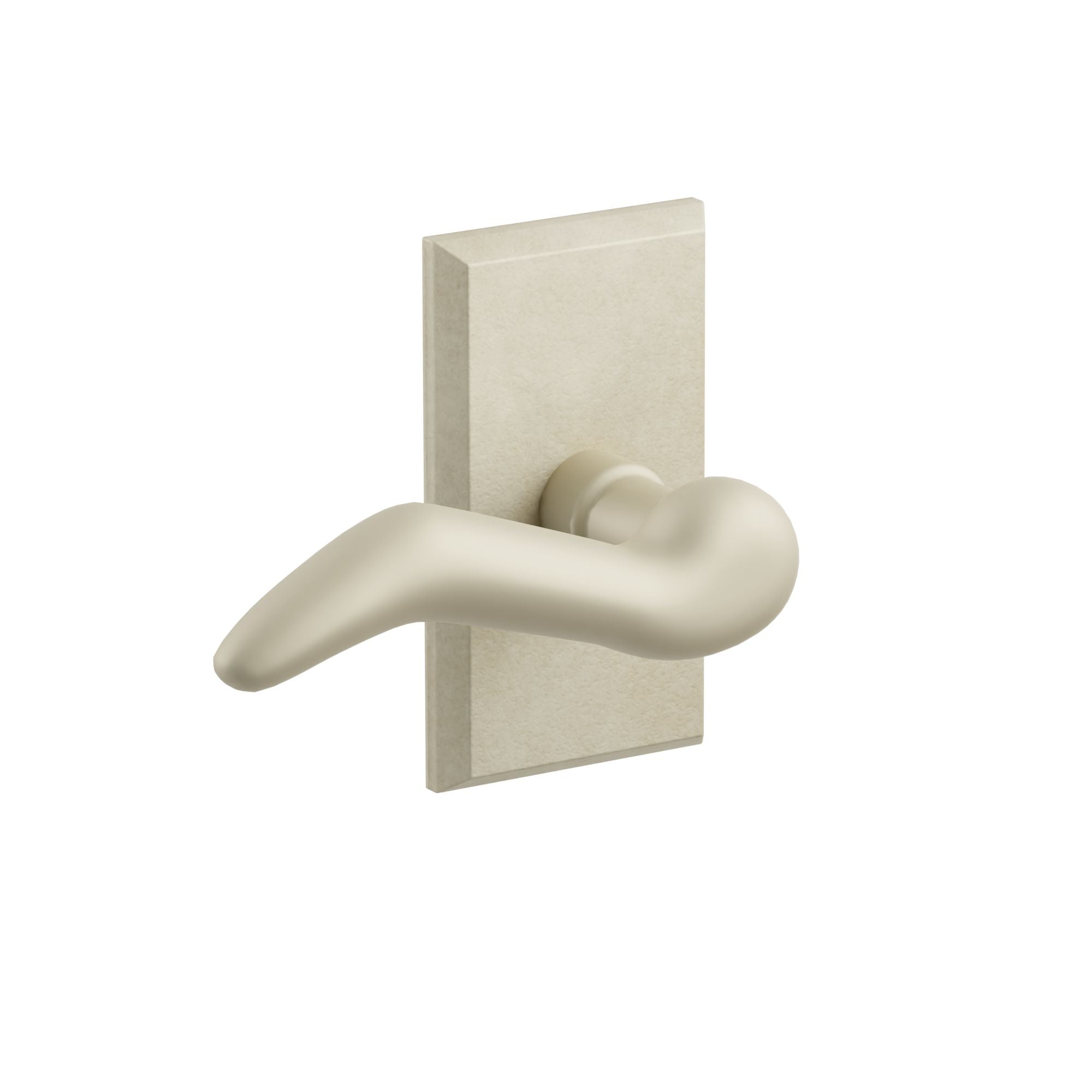 Emtek Cody Lever Set with Sandcast Bronze #3 Rosette