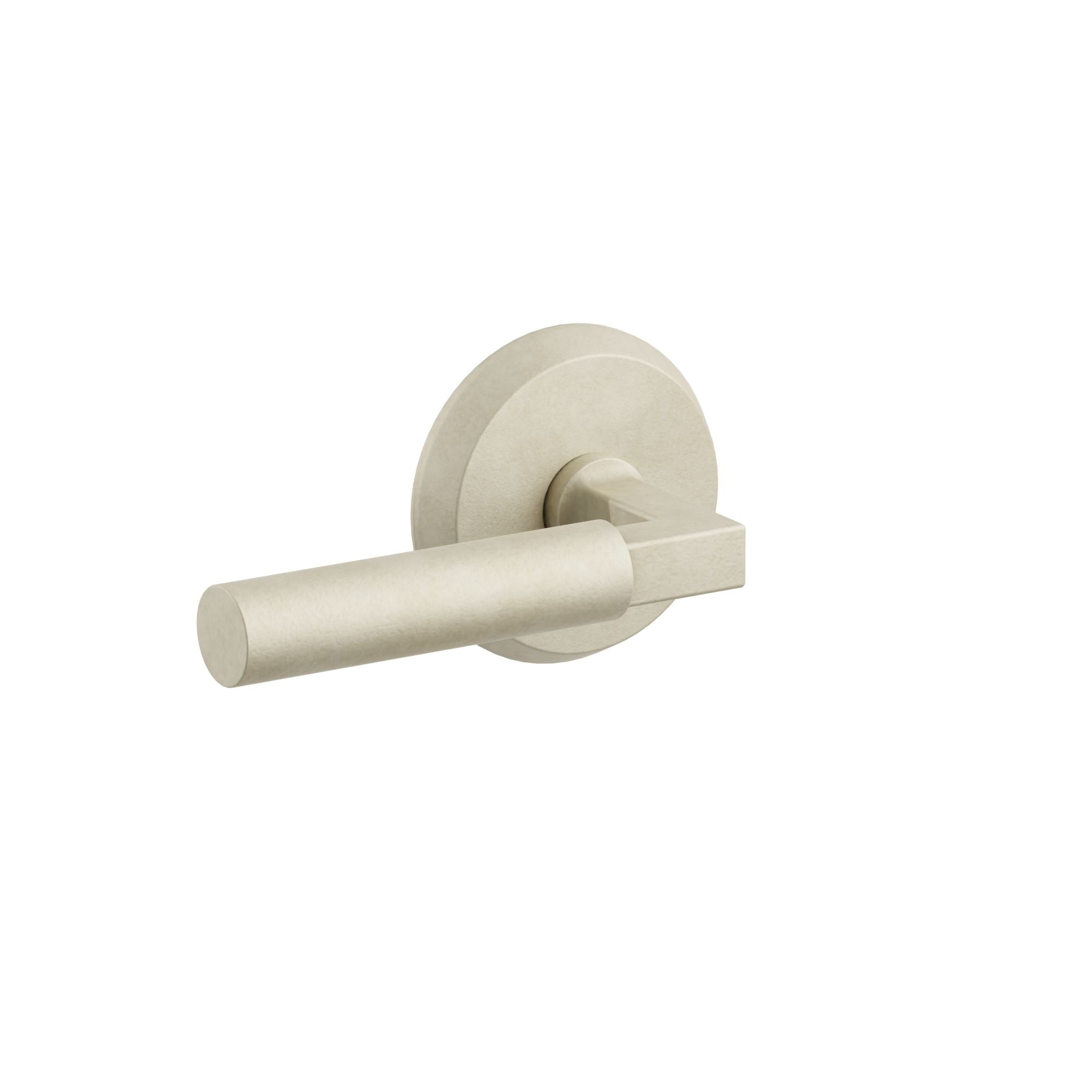 Emtek Bryce Lever Set with Sandcast Bronze #2 Rosette