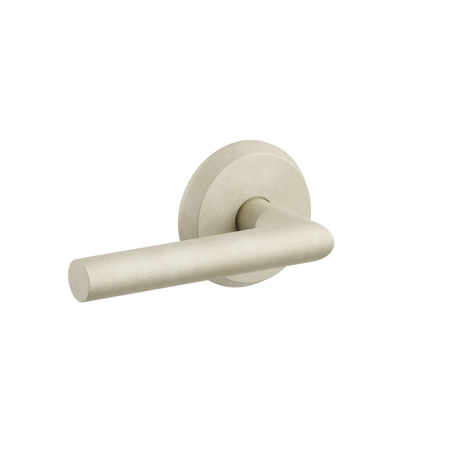 Emtek Mariposa Lever Set with Sandcast Bronze #2 Rosette