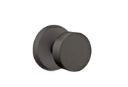 Emtek Concealed Fastener Round Knob Set with Sandcast Bronze #2 Rosette