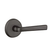 Emtek Cimarron Lever Set with Sandcast Bronze #2 Rosette