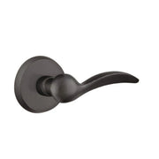 Emtek Concealed Fastener Durango Lever Set with Sandcast Bronze #2 Rosette