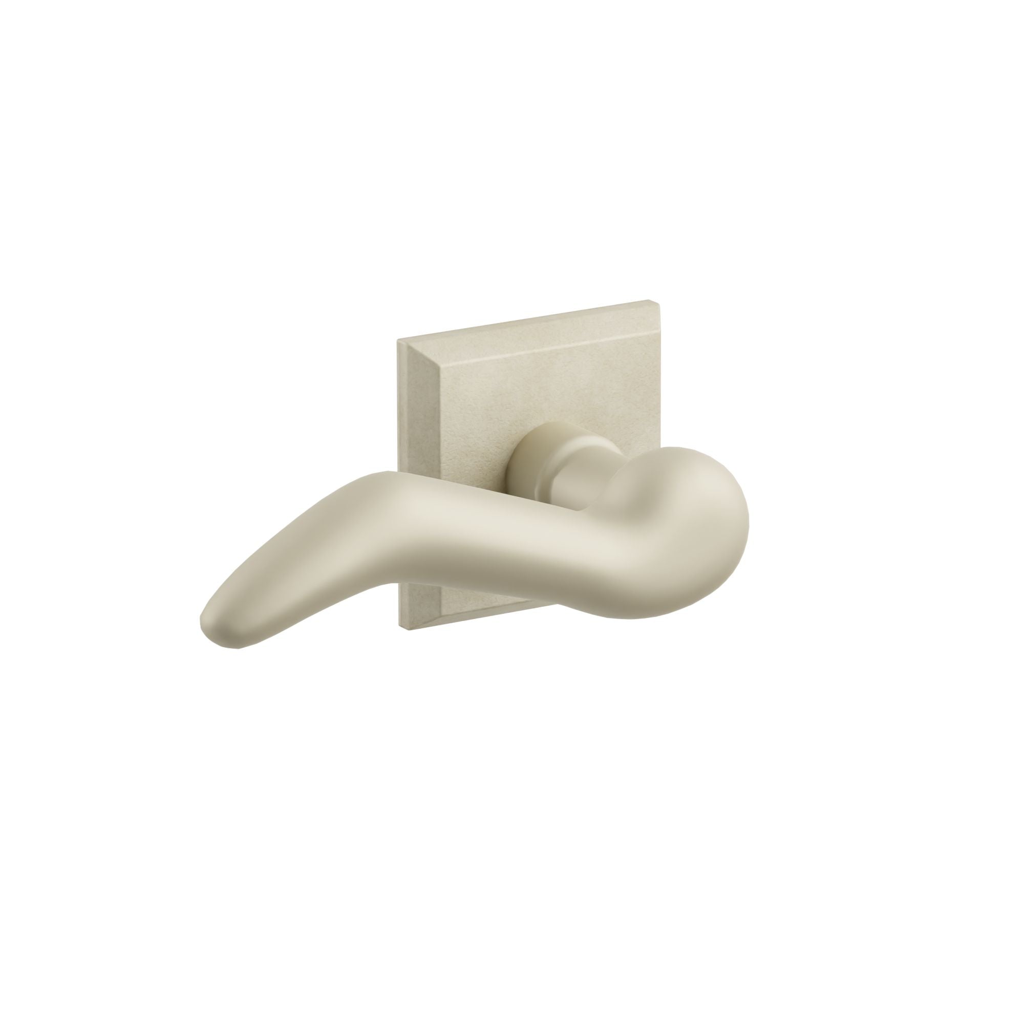 Emtek Cody Lever Set with Sandcast Bronze #6 Rosette