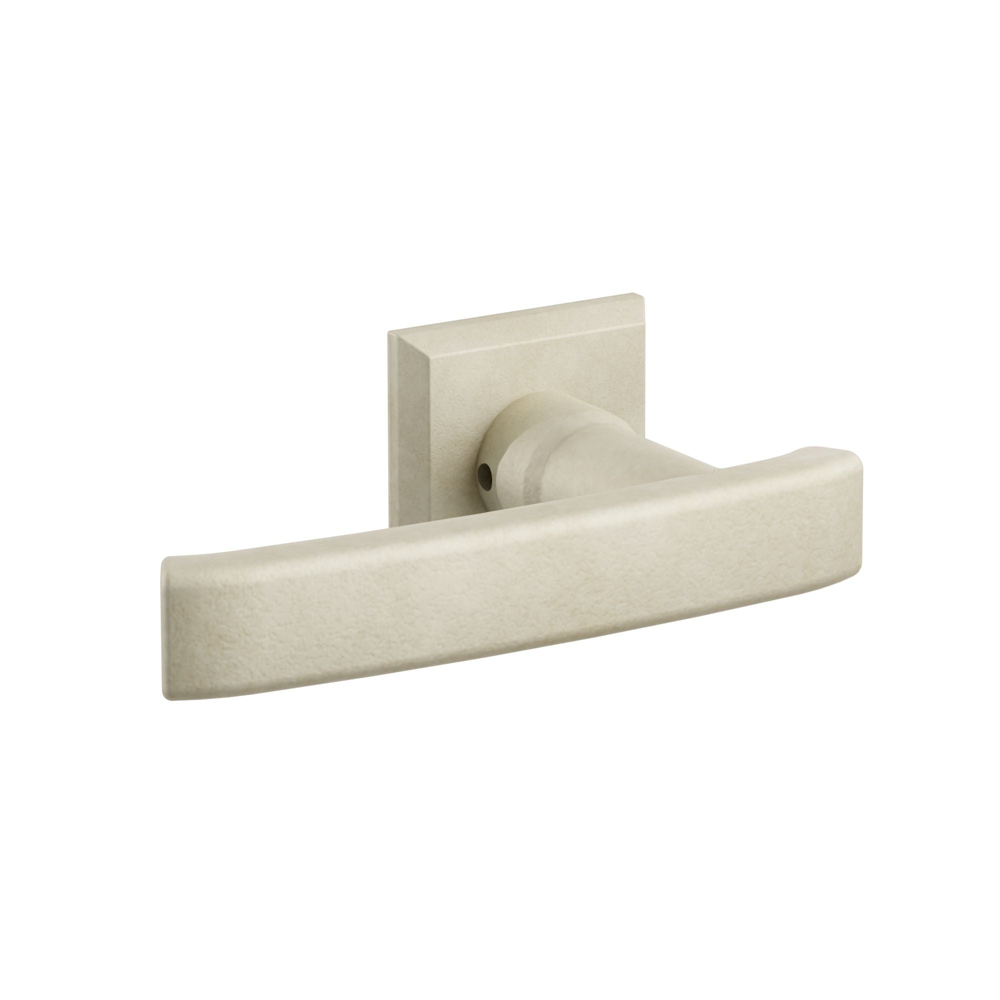 Emtek Yuma Lever Set with Sandcast Bronze #6 Rosette