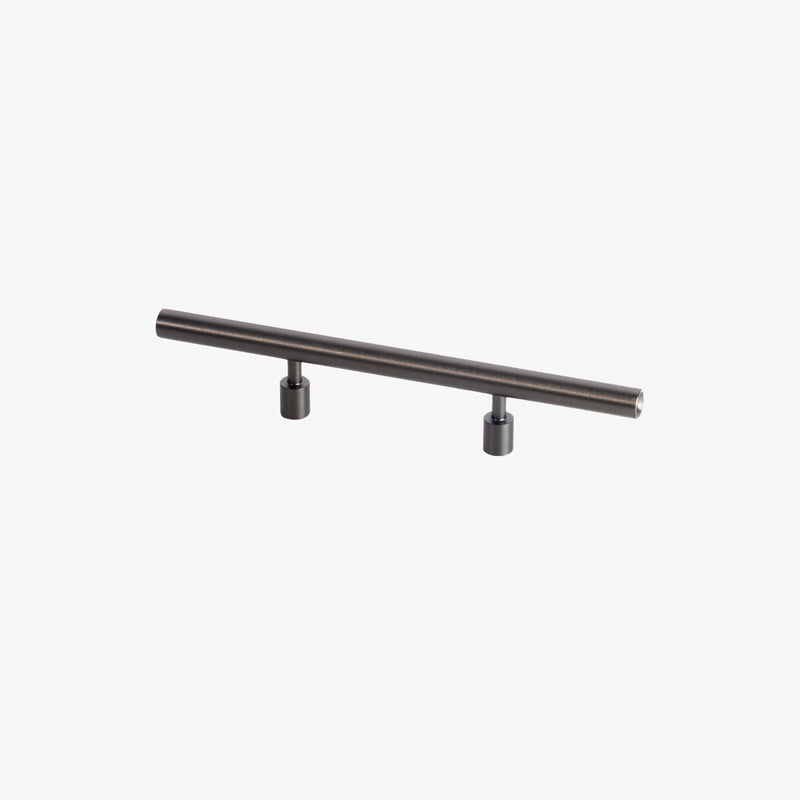 Long Black Stainless Round Bar Pull by Lew's Hardware | New York ...