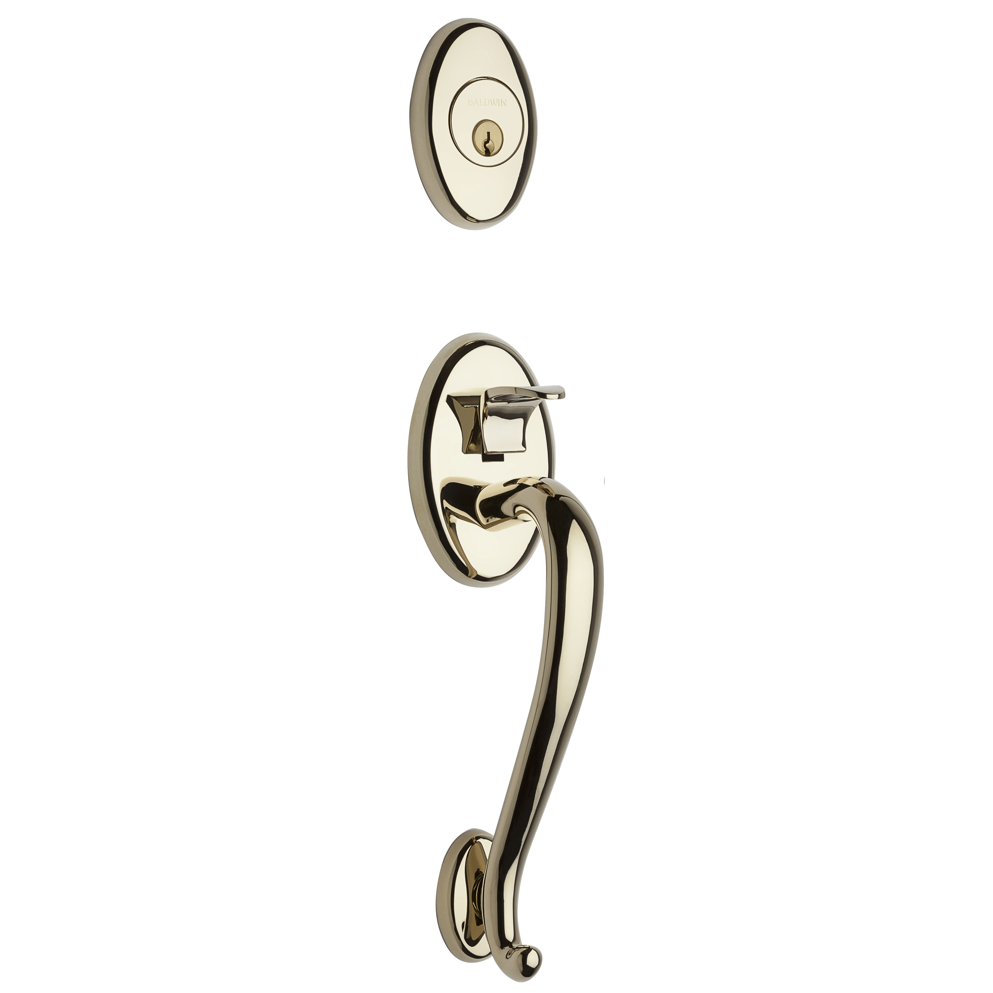 Baldwin Logan Sectional Trim with 5015 Classic Knob