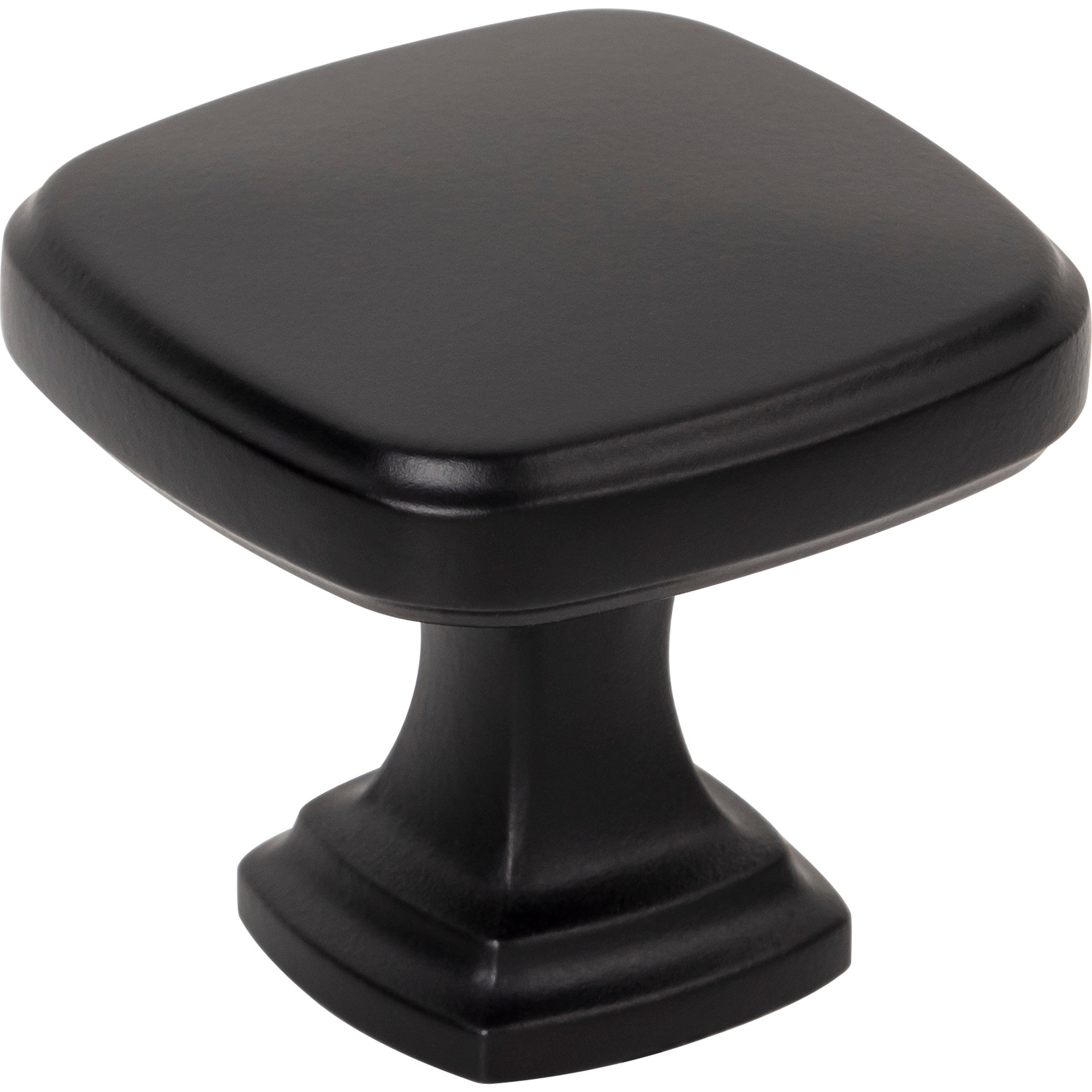 Jeffrey Alexander Fontana Cabinet Knob Matte Black / 1-3/8"
