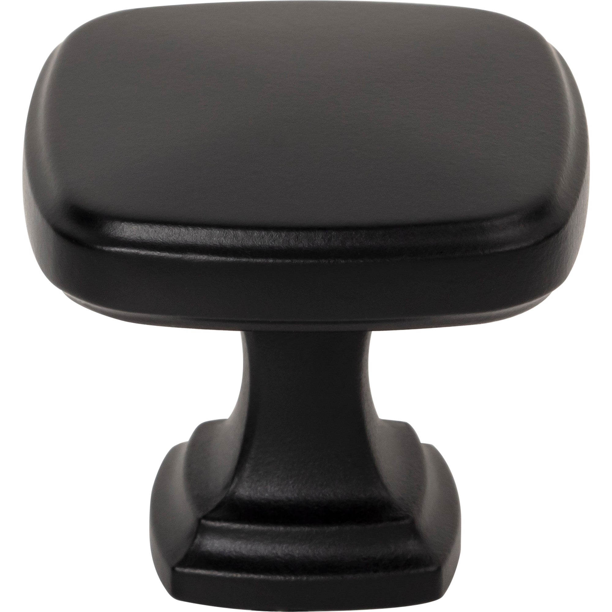 Jeffrey Alexander Fontana Cabinet Knob Matte Black / 1-3/8"