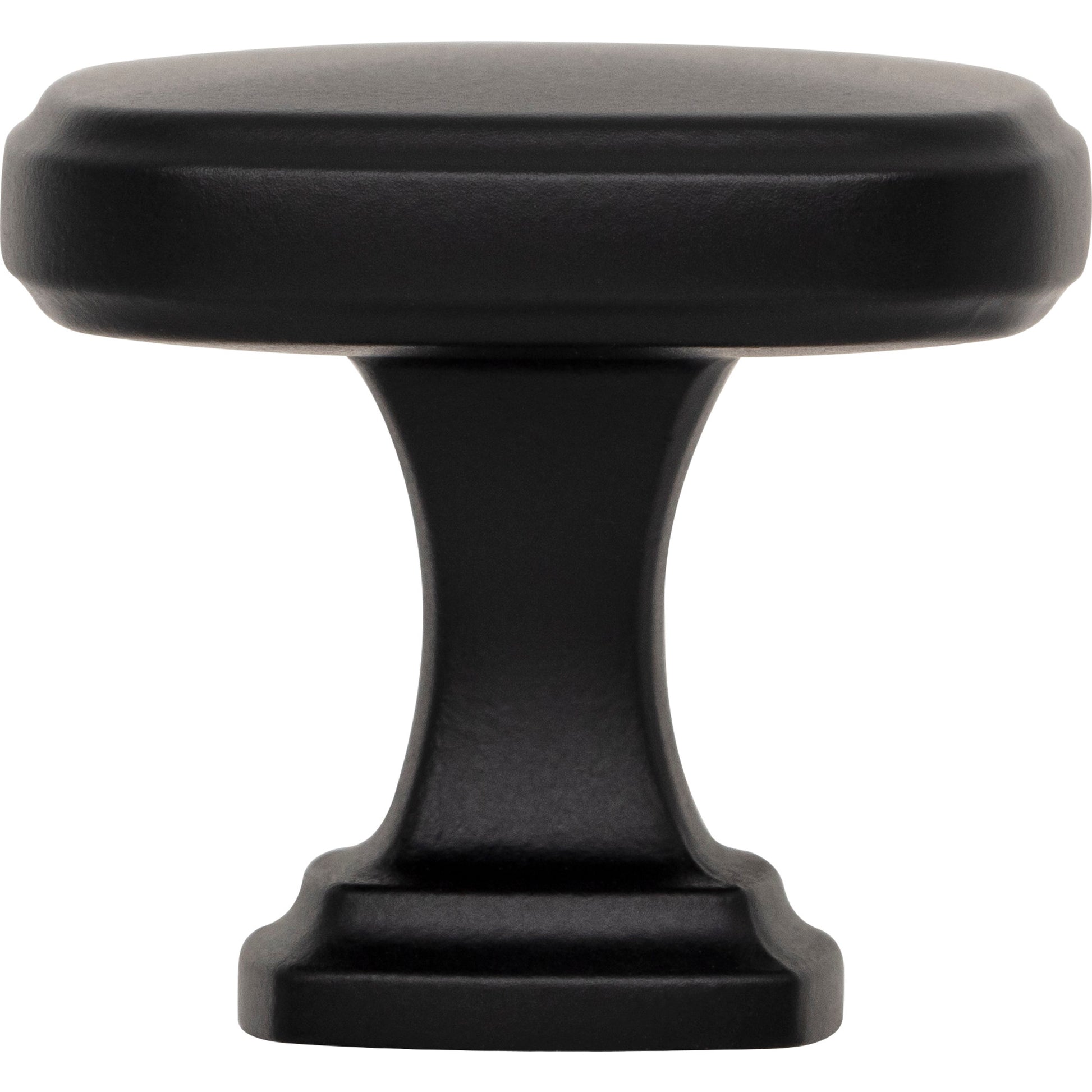 Jeffrey Alexander Fontana Cabinet Knob Matte Black / 1-3/8"