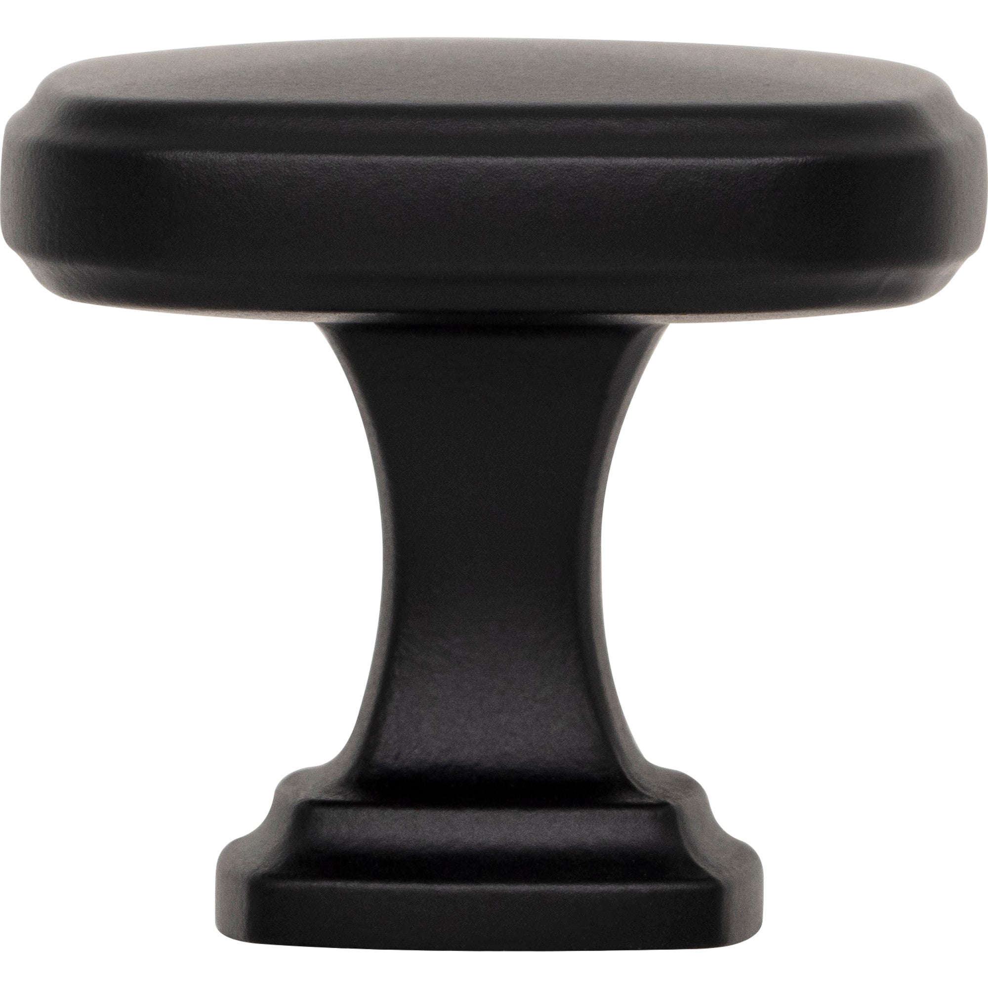 Jeffrey Alexander Fontana Cabinet Knob Matte Black / 1-3/8"