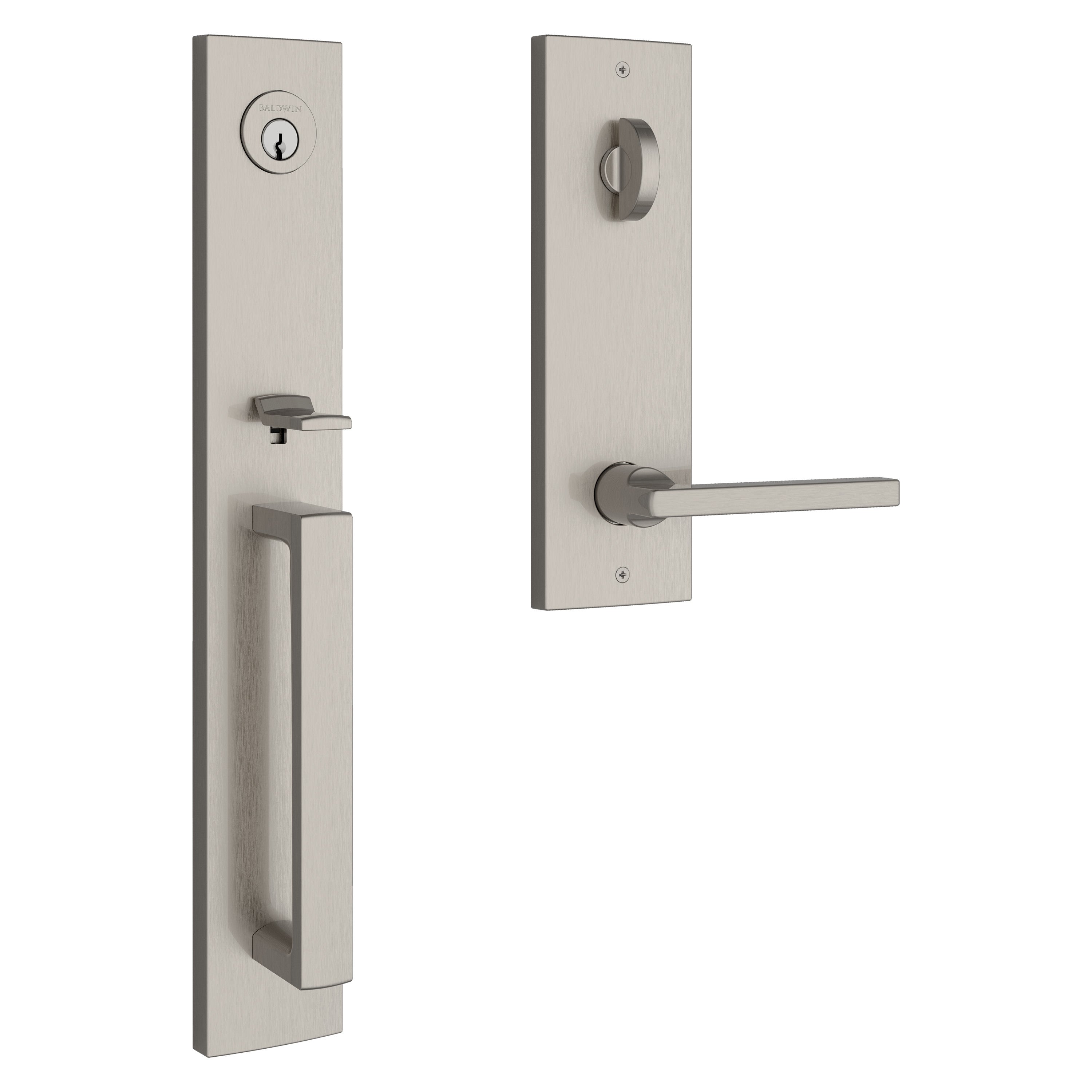 Baldwin Reserve Santa Cruz Handleset With Square Lever