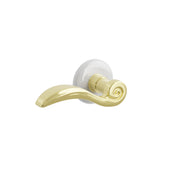 Emtek Dumont Lever Set with Ice White Porcelain Rosette