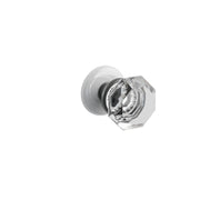 Emtek Old Town Knob Set with Ice White Porcelain Rosette