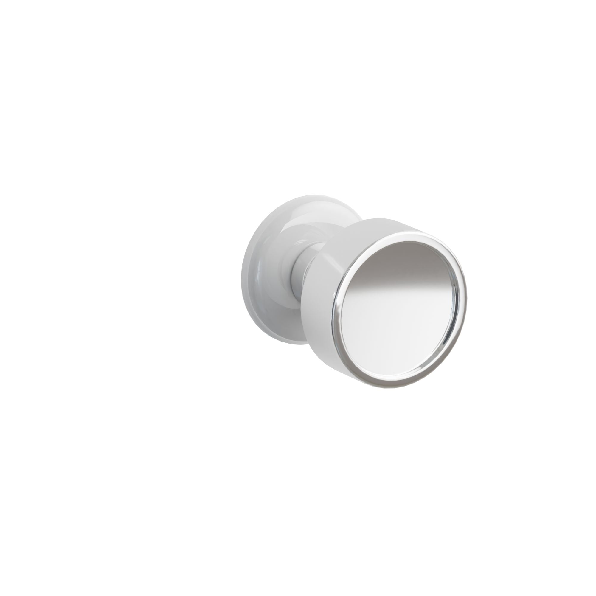 Emtek Verve Knob Set with Ice White Porcelain Rosette