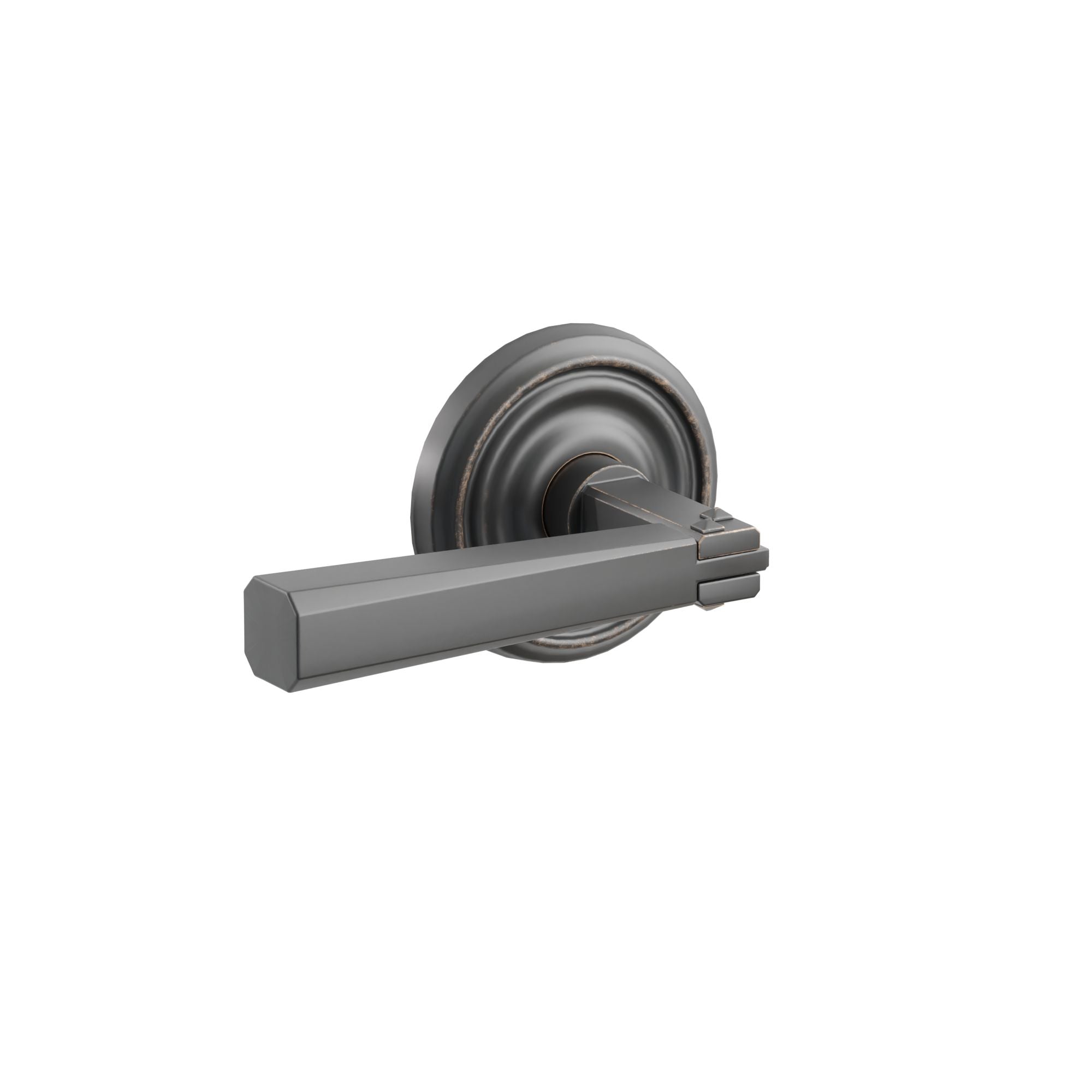 Emtek Concealed Fastener Arts & Crafts Lever Set With Regular Rosette