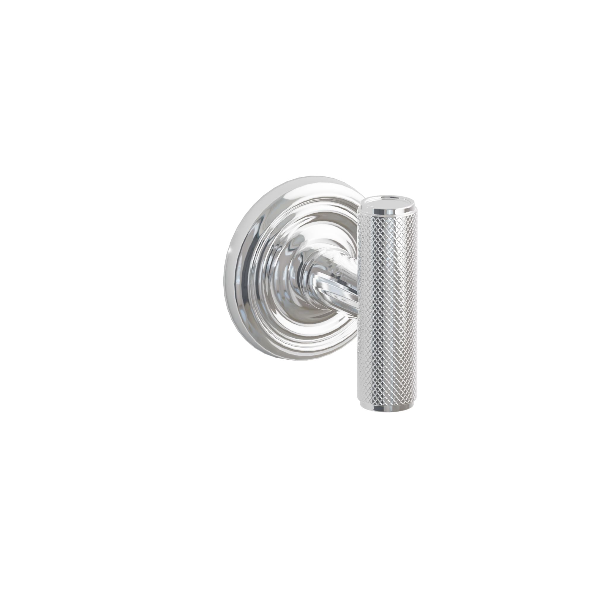Emtek Concealed Fastener Ace Knurled Knob Set With Regular Rosette