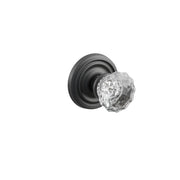 Emtek Concealed Fastener Astoria Glass Knob Set With Regular Rosette