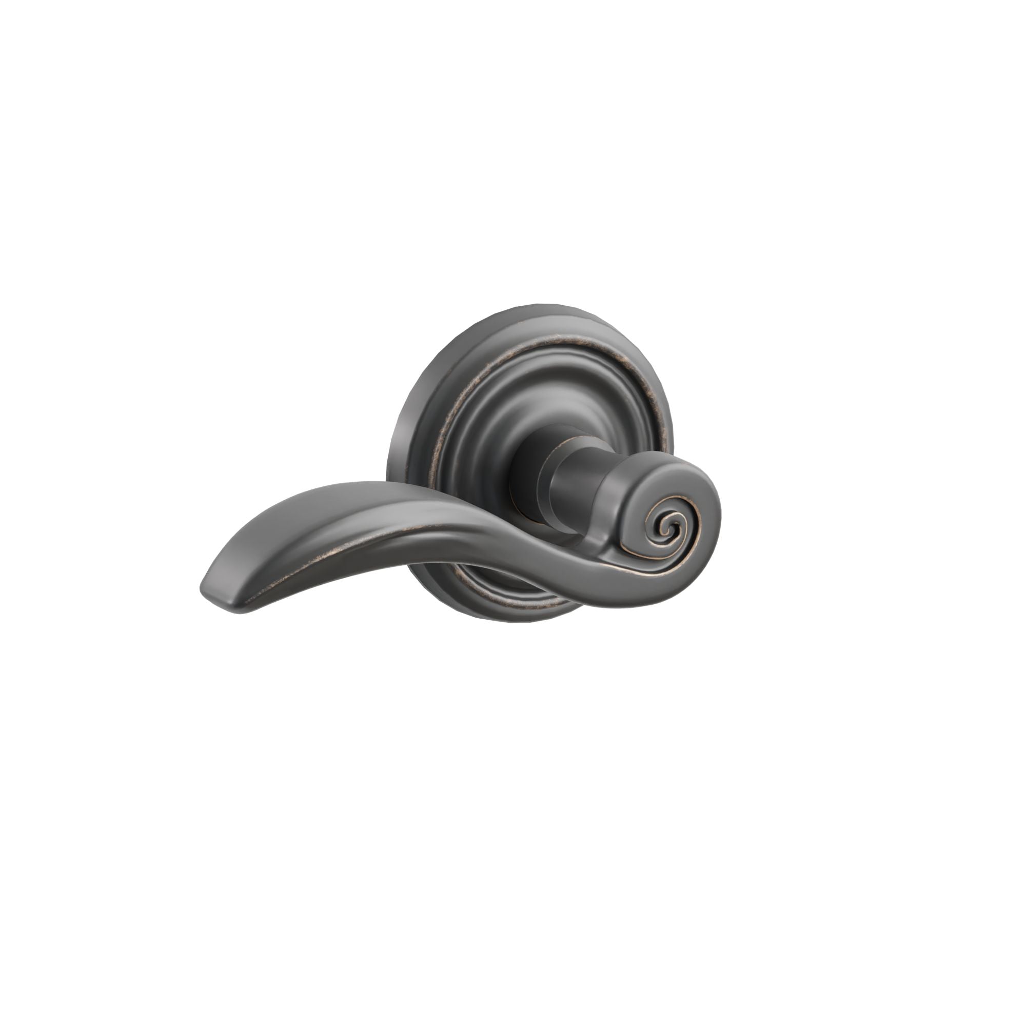 Emtek Concealed Fastener Elan Lever Set with Regular Rosette