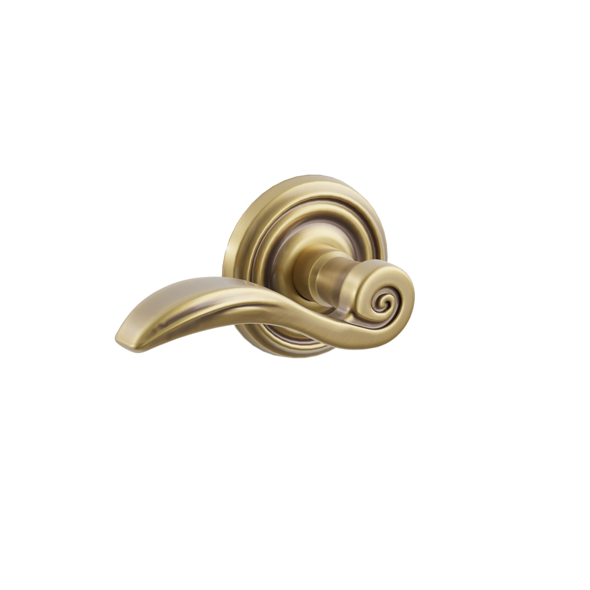 Emtek Concealed Fastener Elan Lever Set with Regular Rosette