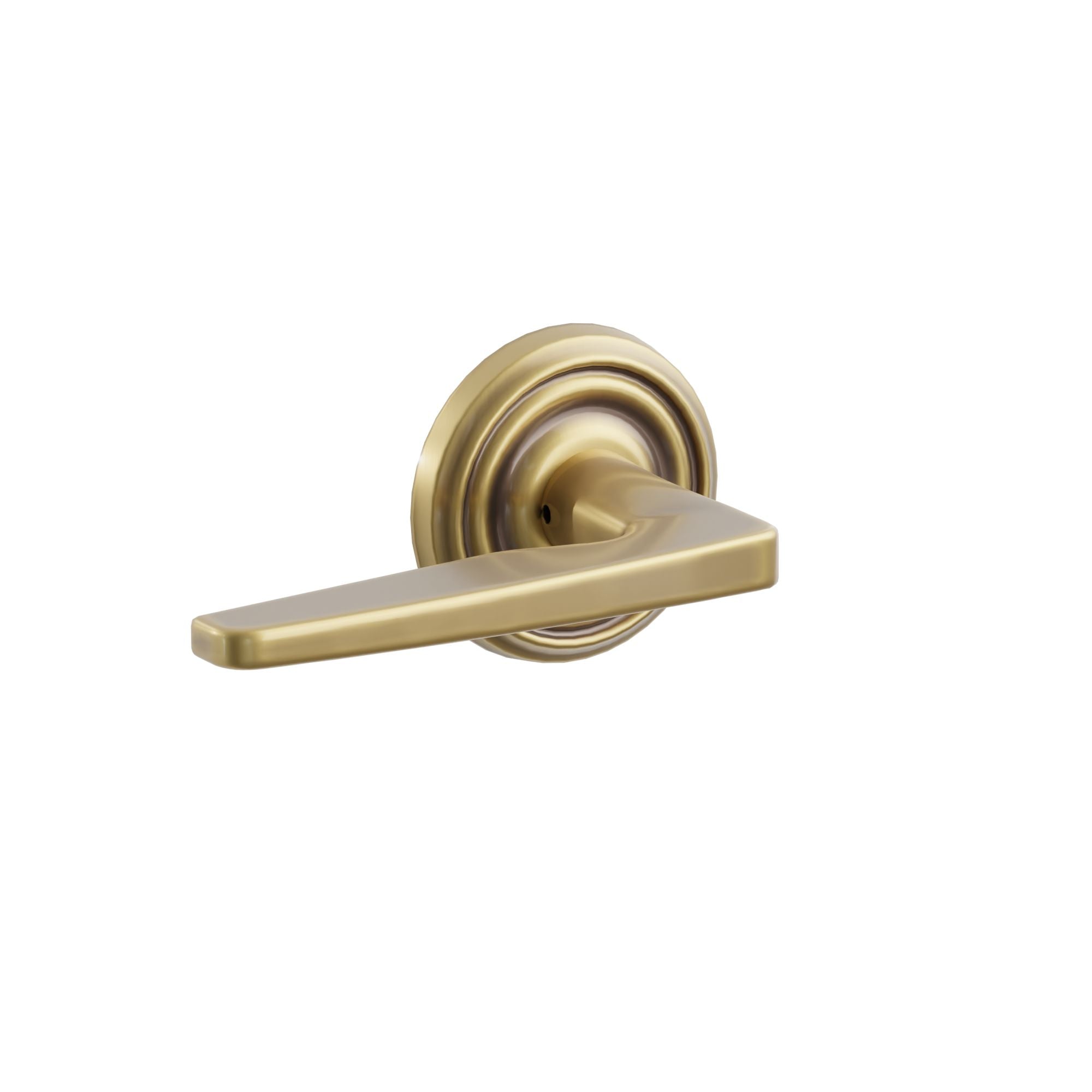 Emtek Hercules Lever Set with Regular Rosette