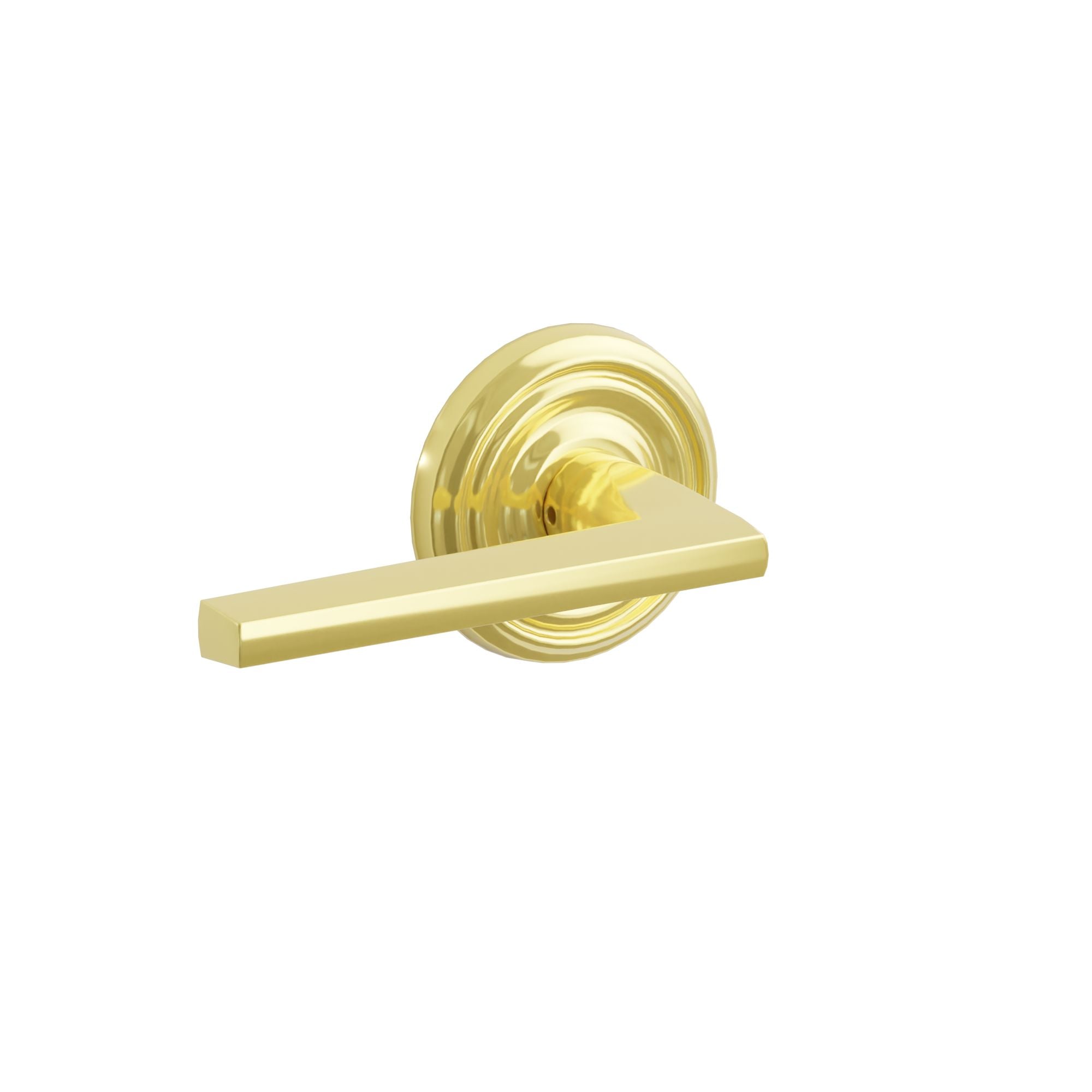 Emtek Concealed Fastener Helios Lever Set With Regular Rosette