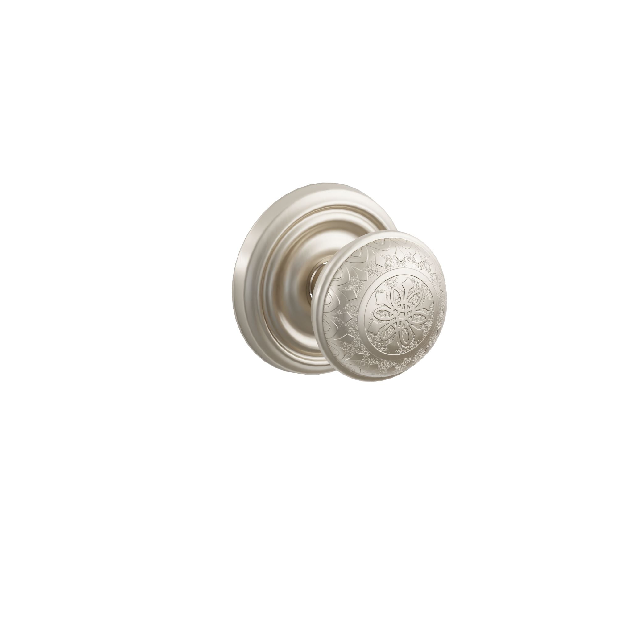 Emtek Concealed Fastener Lancaster Knob Set With Regular Rosette