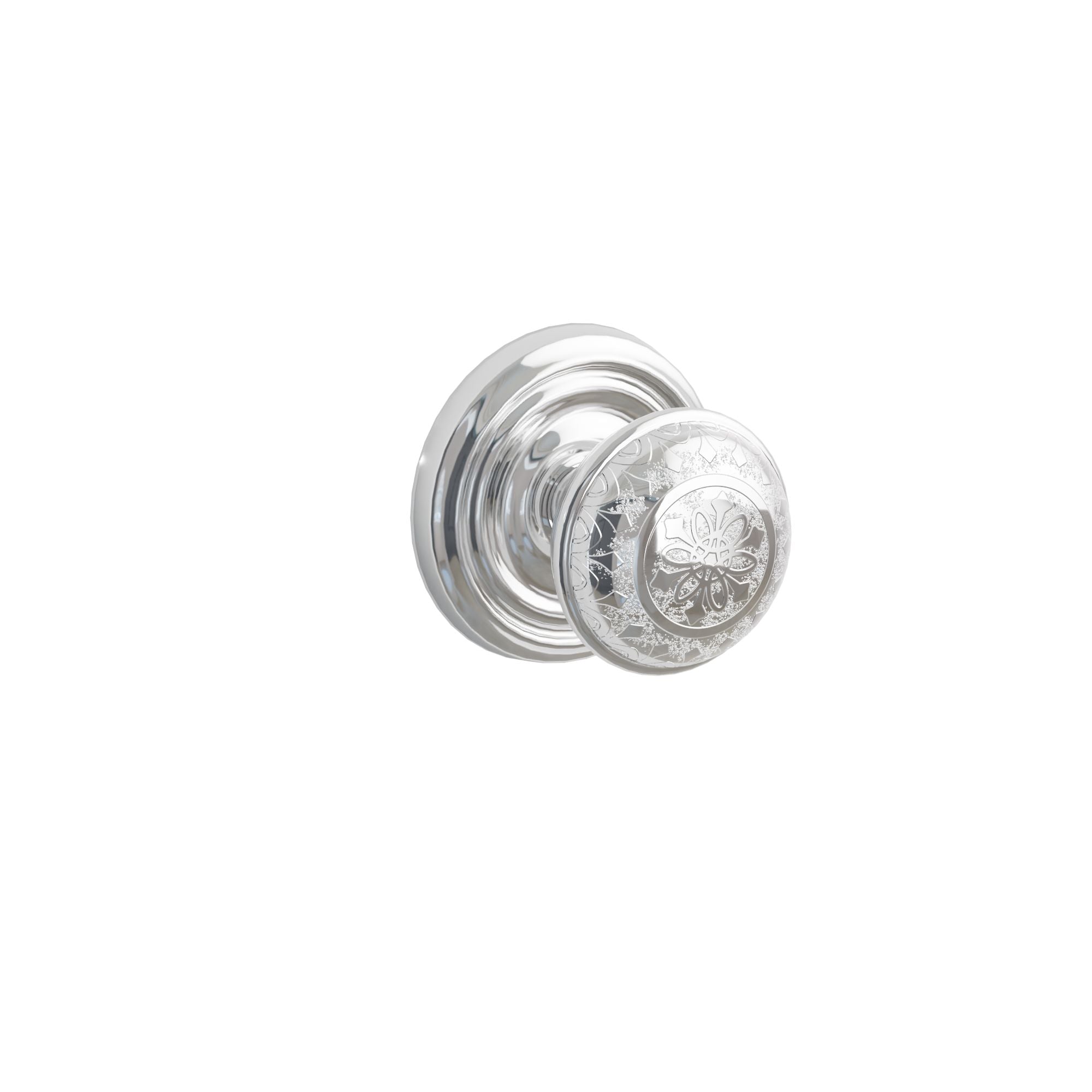 Emtek Concealed Fastener Lancaster Knob Set With Regular Rosette