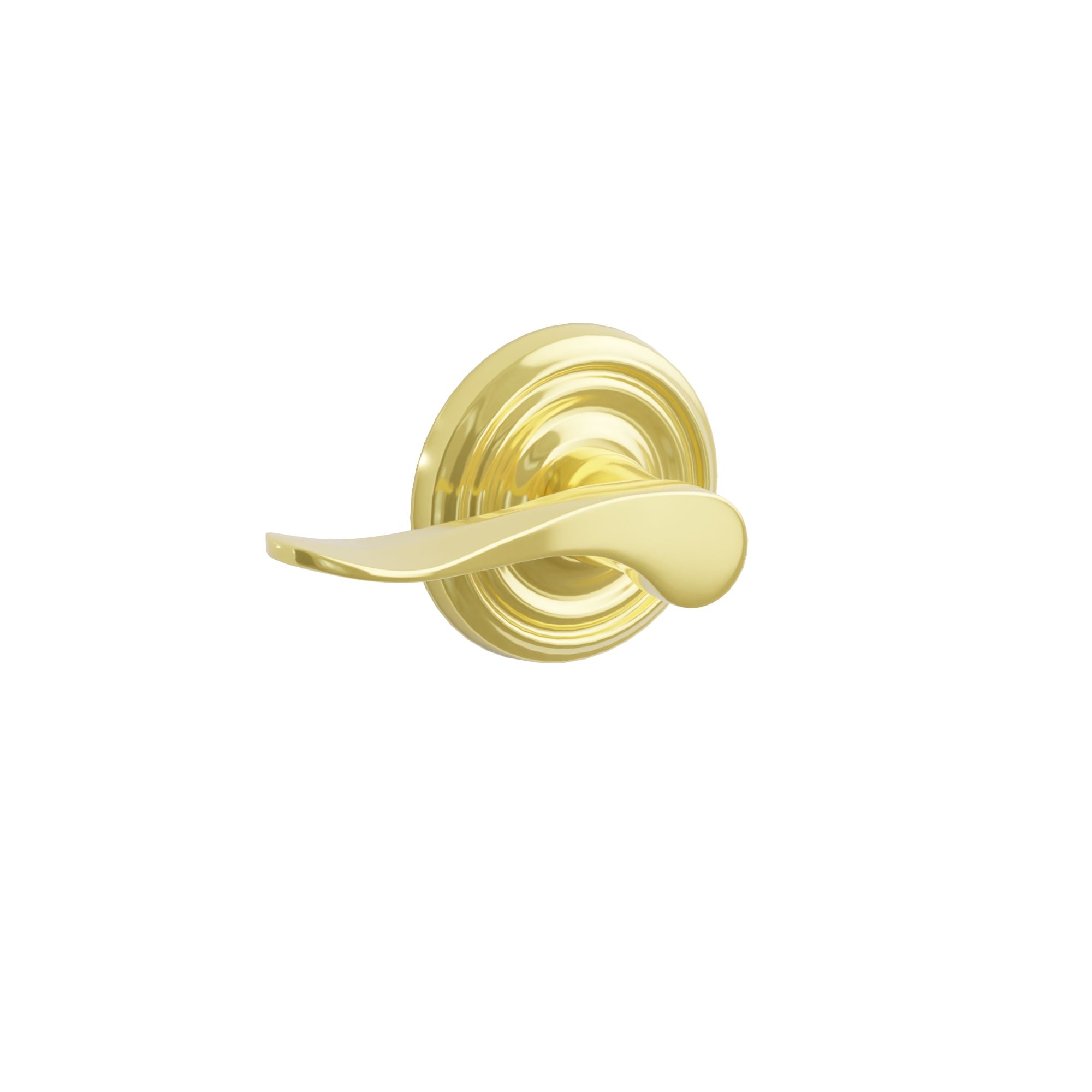 Emtek Hammered Lever Set with Regular Rosette