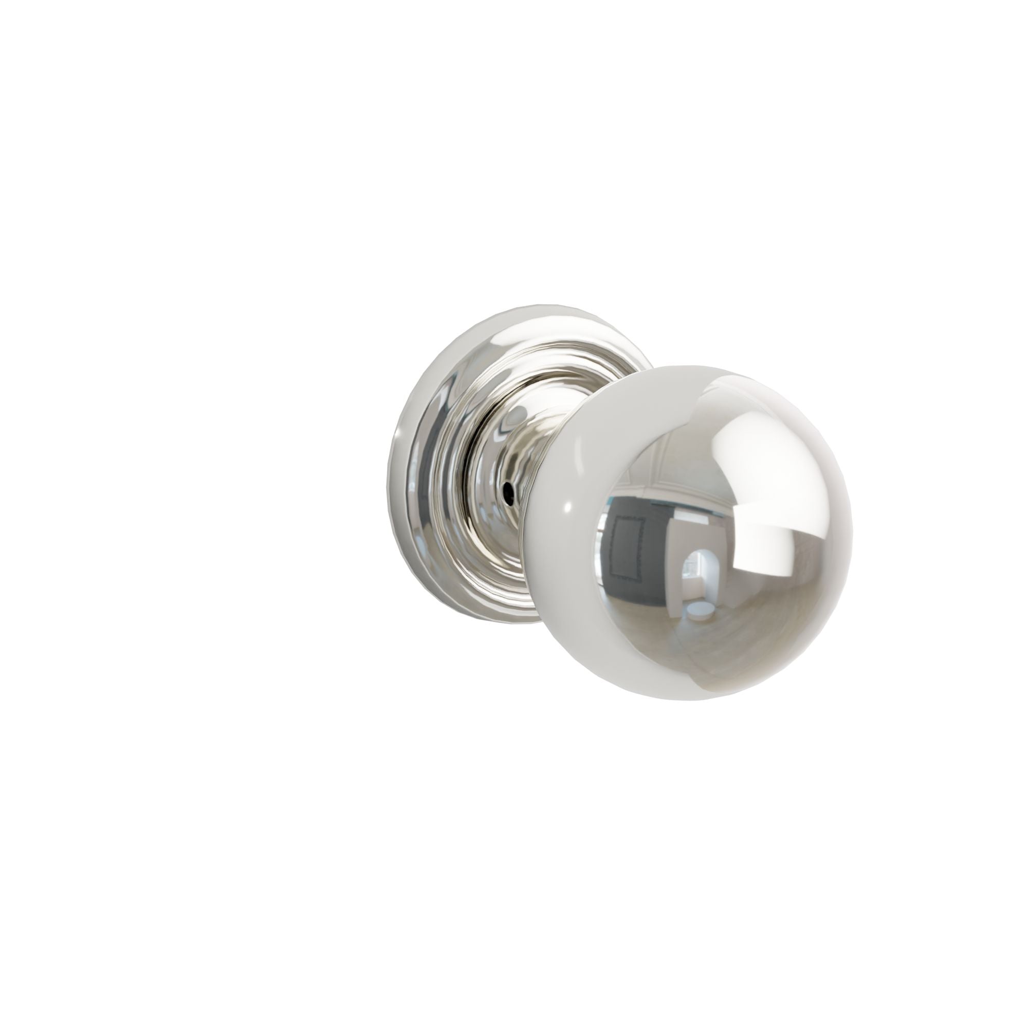 Emtek Orb Knob Set with Regular Rosette