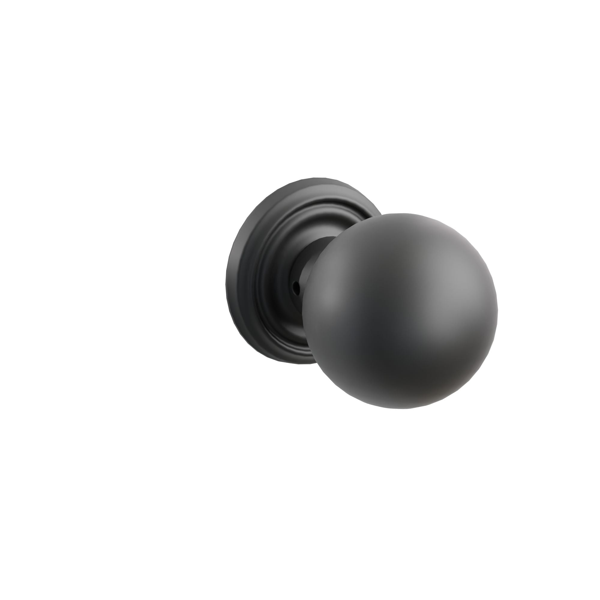 Emtek Orb Knob Set with Regular Rosette