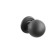 Emtek Concealed Fastener Orb Knob Set With Regular Rosette