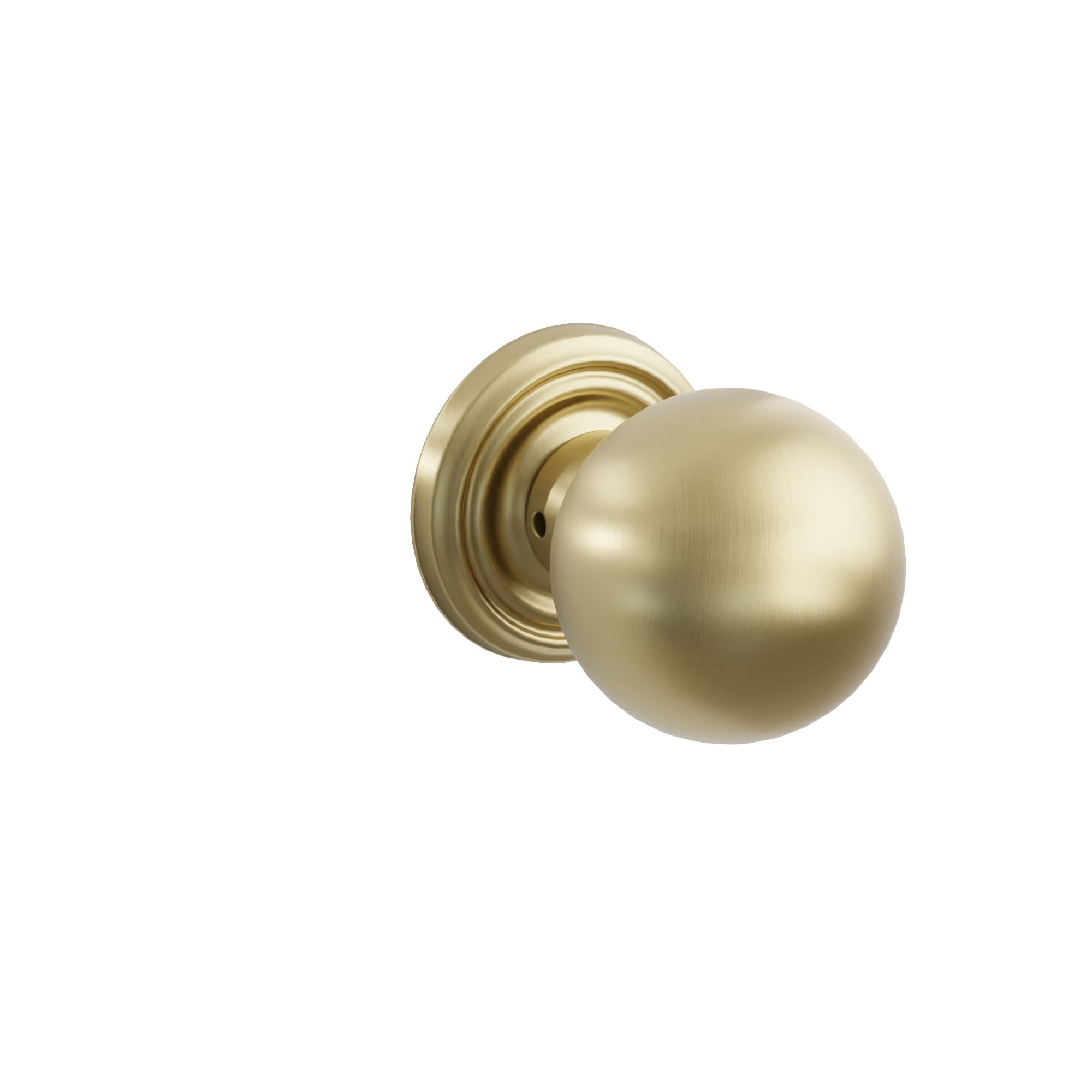 Emtek Orb Knob Set with Regular Rosette