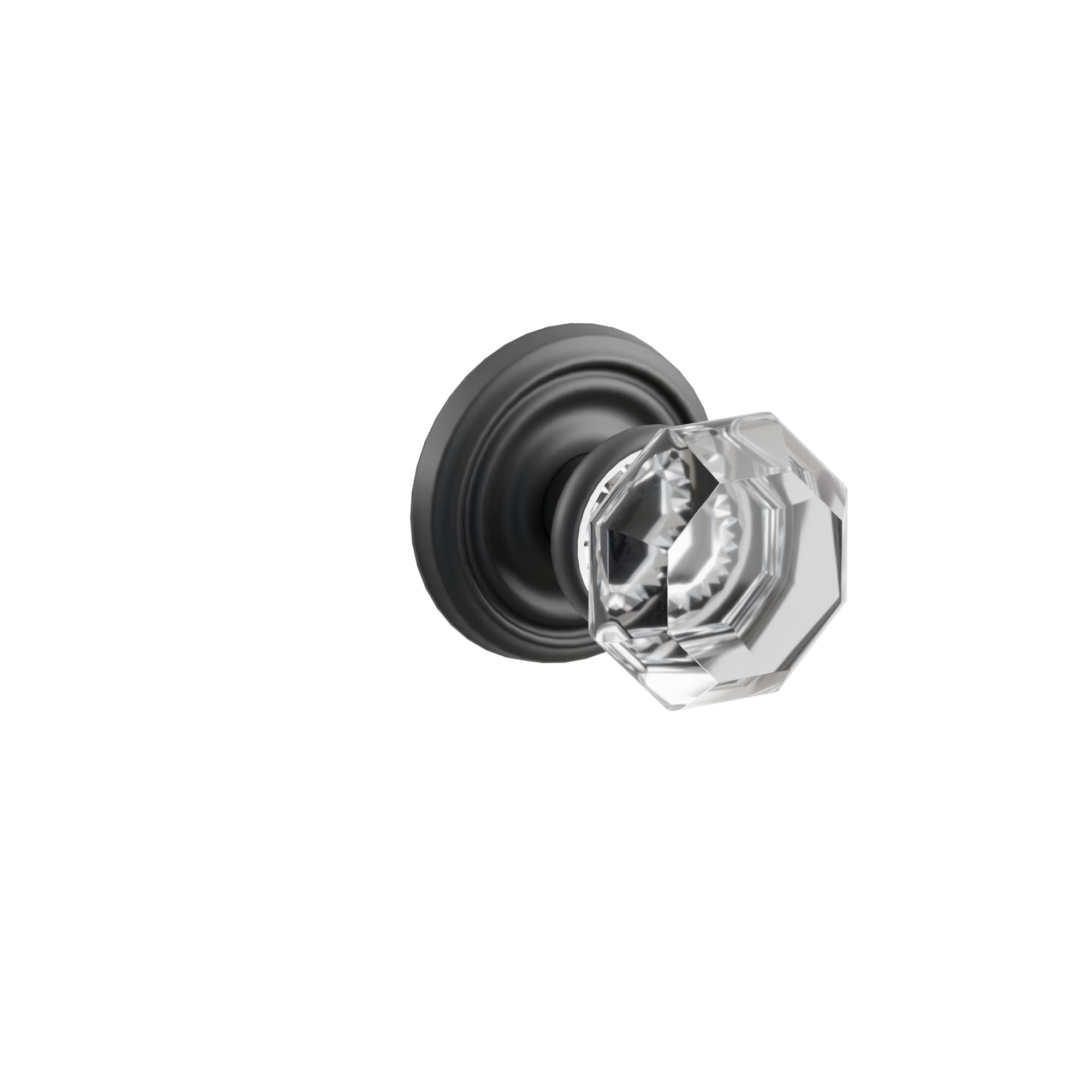 Emtek Concealed Fastener Old Town Knob Set with Regular Rosette