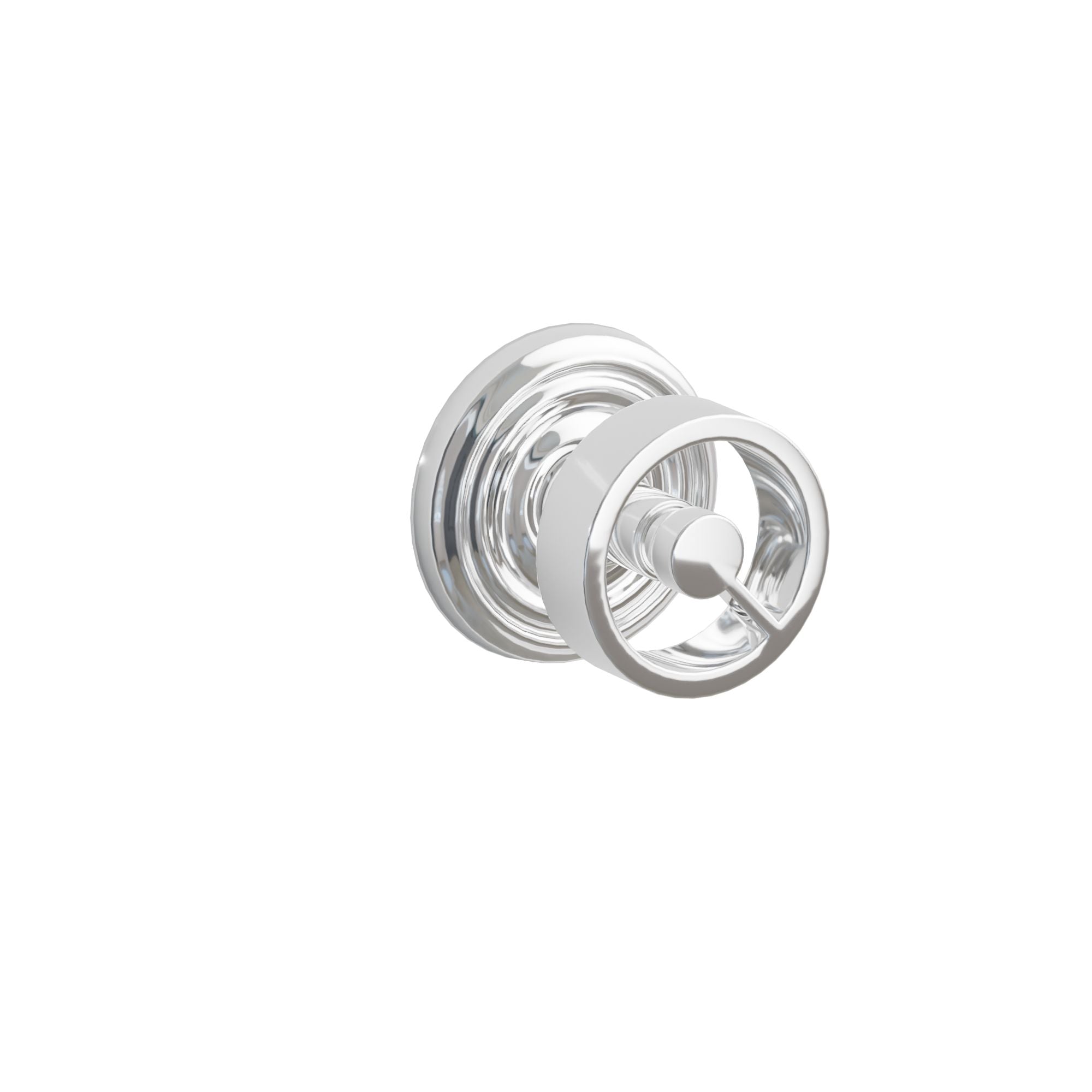 Emtek Concealed Fastener Spoke Knob Set With Regular Rosette