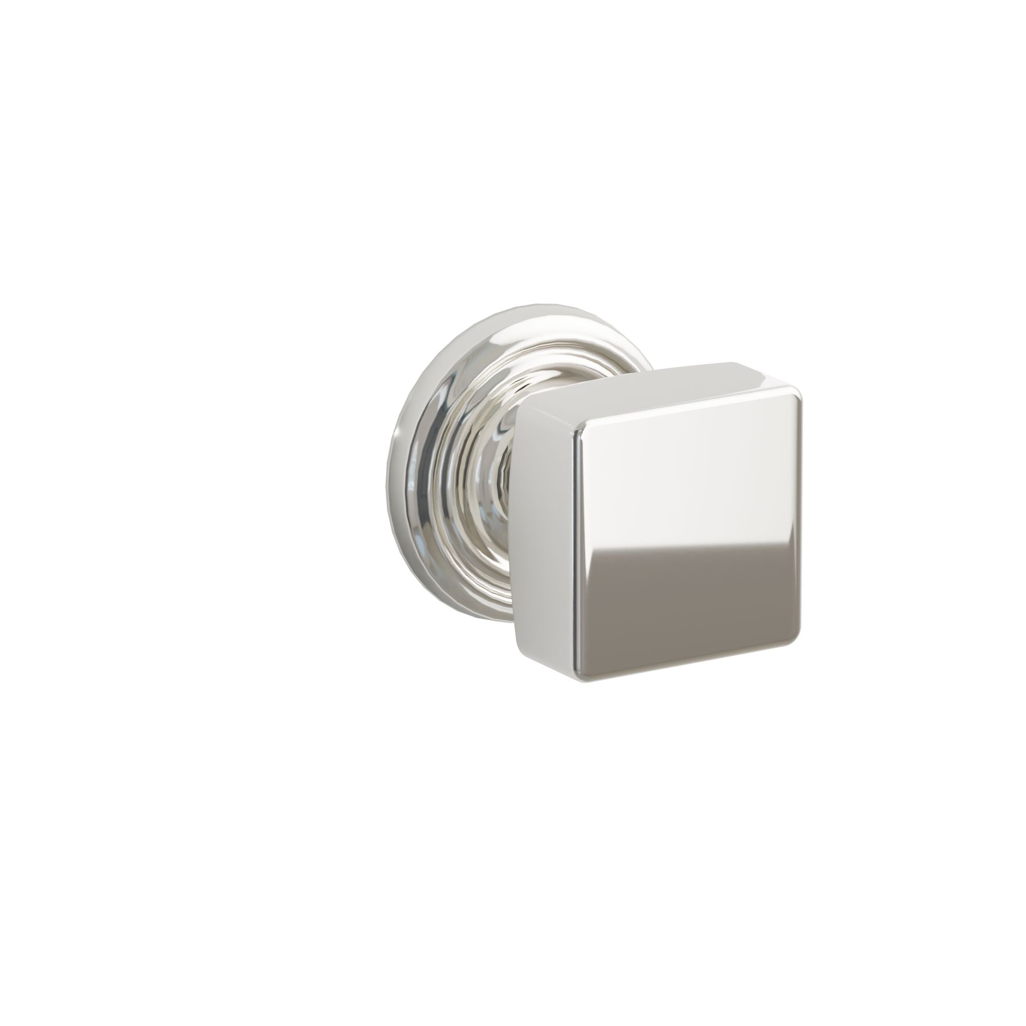 Emtek Concealed Fastener Square Knob Set With Regular Rosette