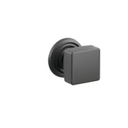 Emtek Concealed Fastener Square Knob Set With Regular Rosette