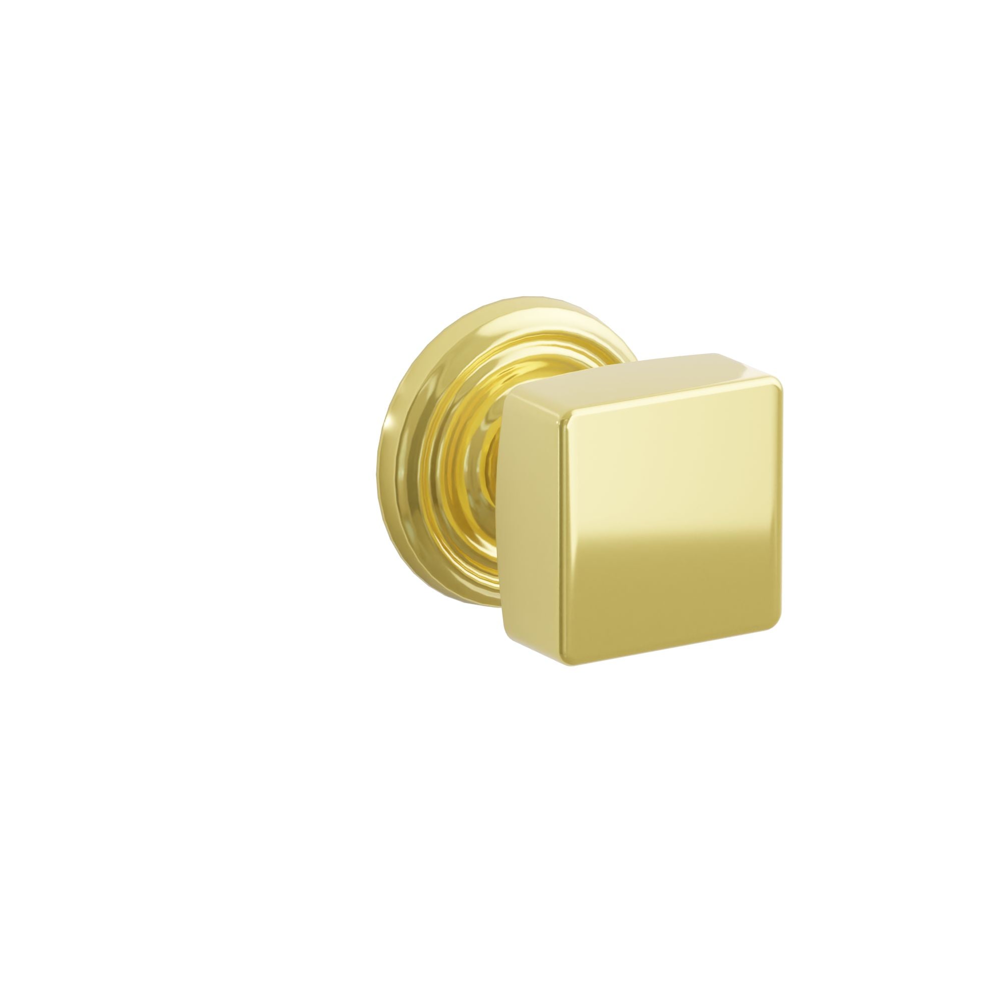 Emtek Concealed Fastener Square Knob Set With Regular Rosette