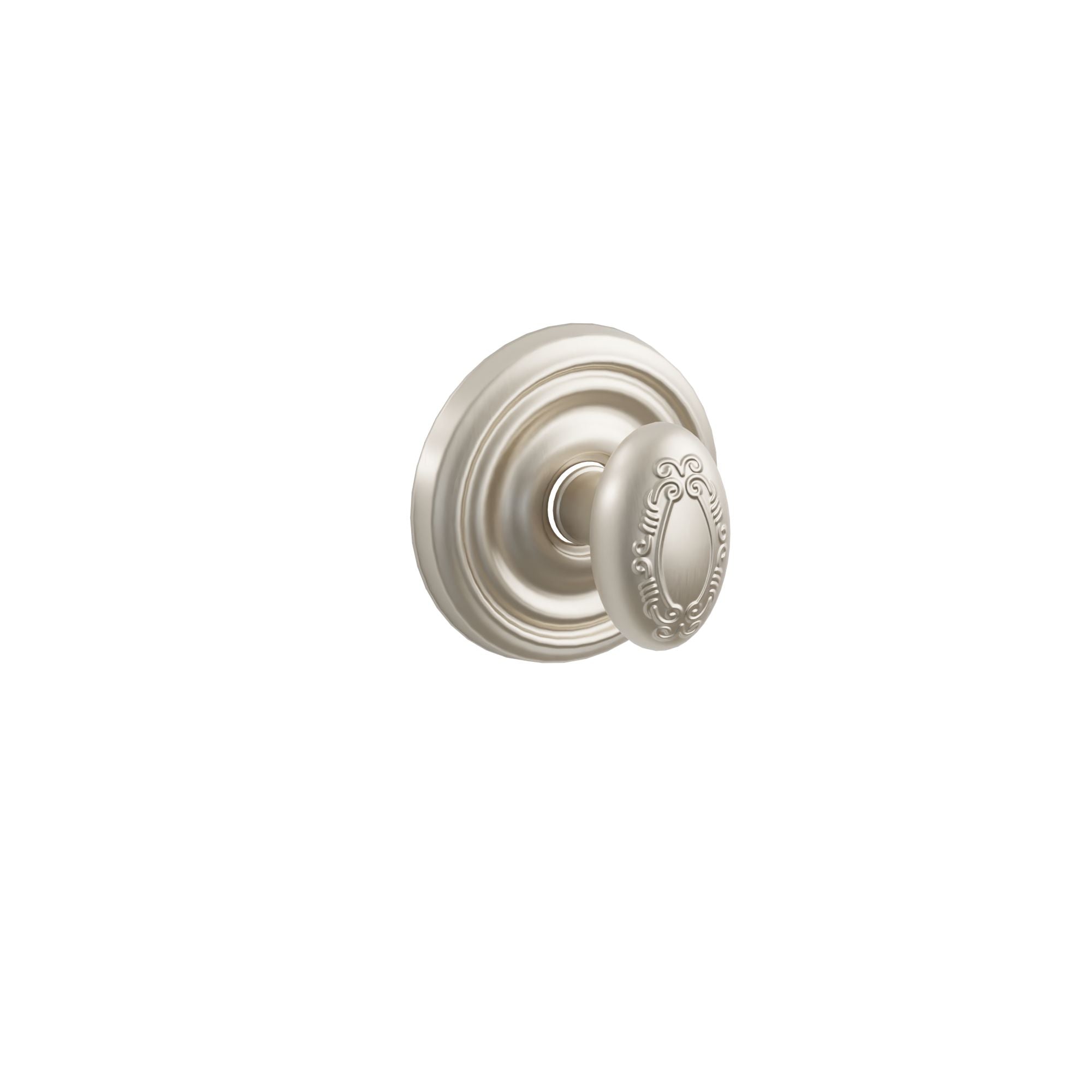 Emtek Concealed Fastener Victoria Knob Set With Regular Rosette