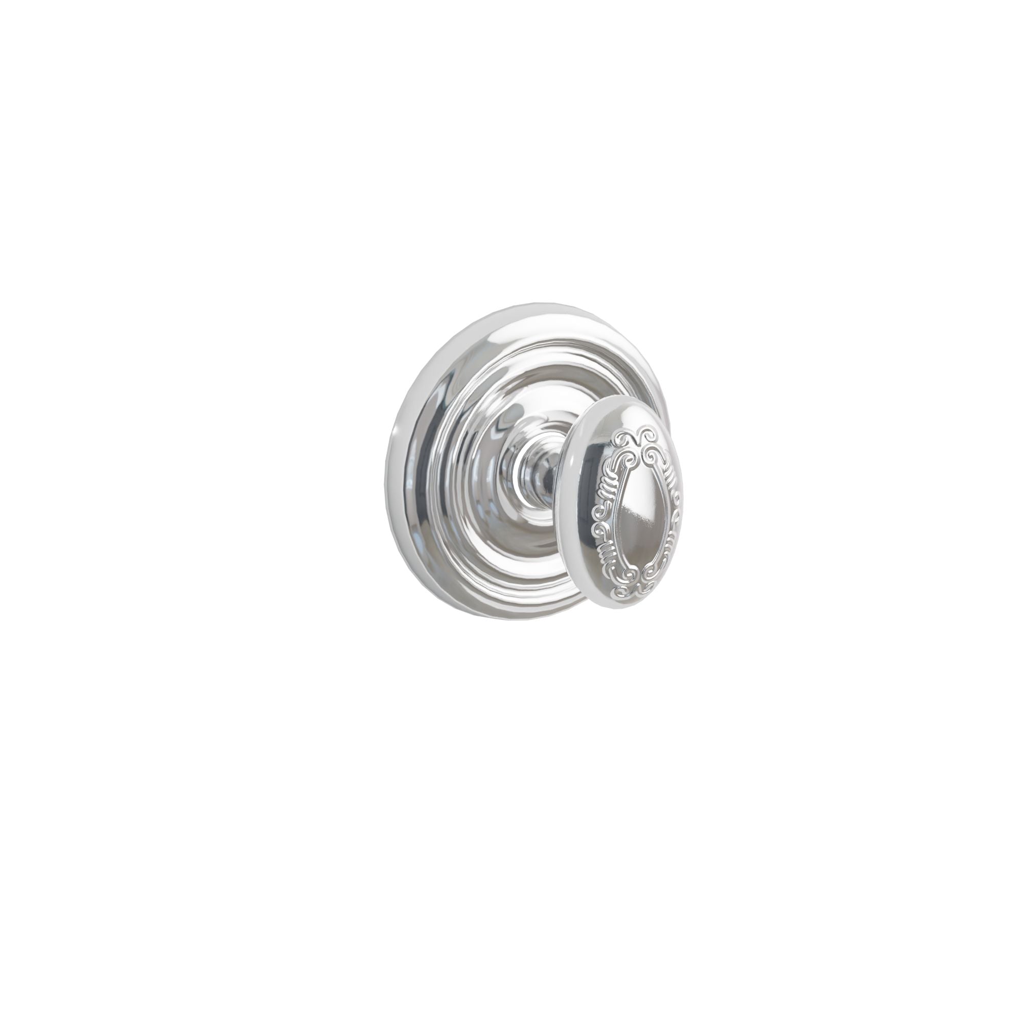 Emtek Concealed Fastener Victoria Knob Set With Regular Rosette