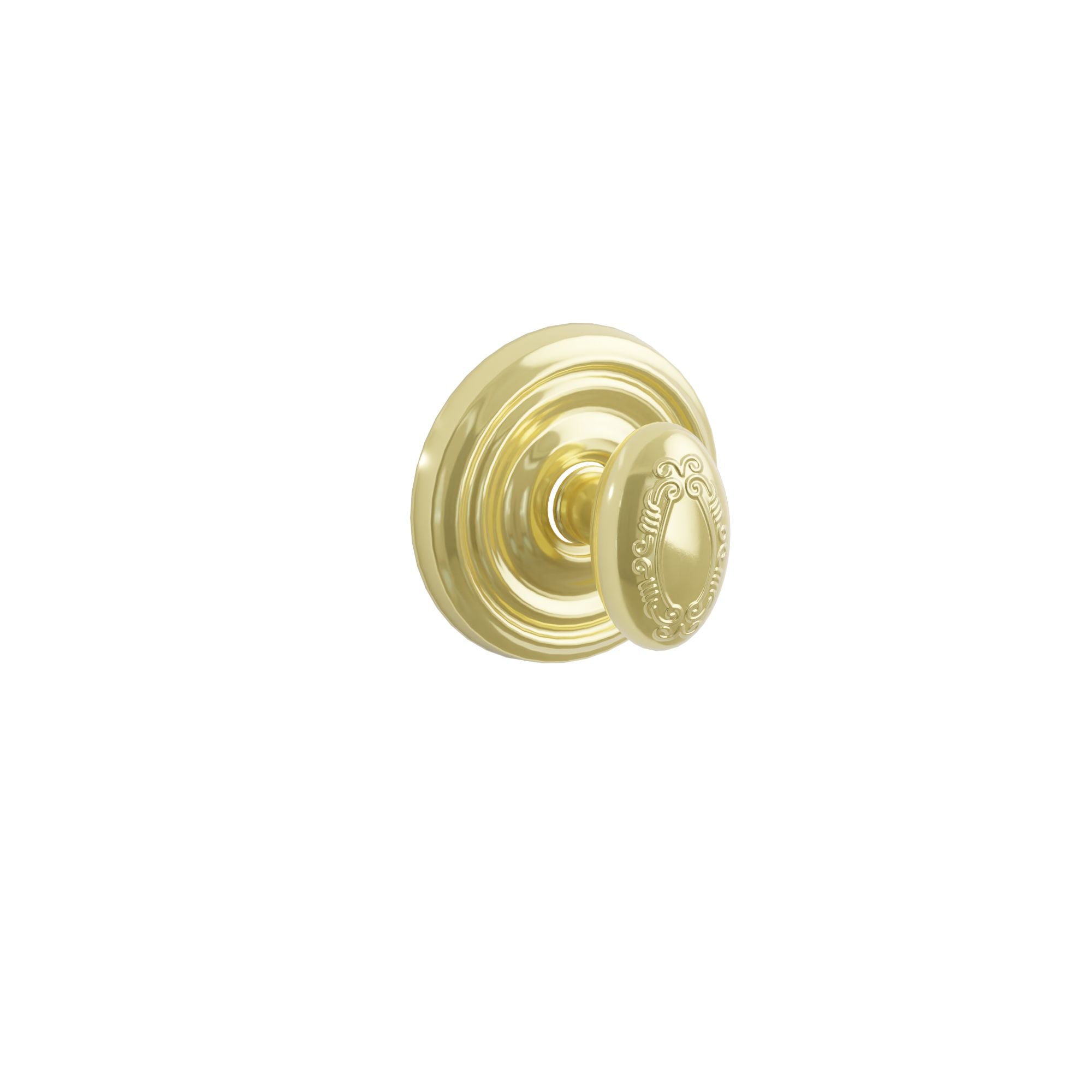 Emtek Concealed Fastener Victoria Knob Set With Regular Rosette