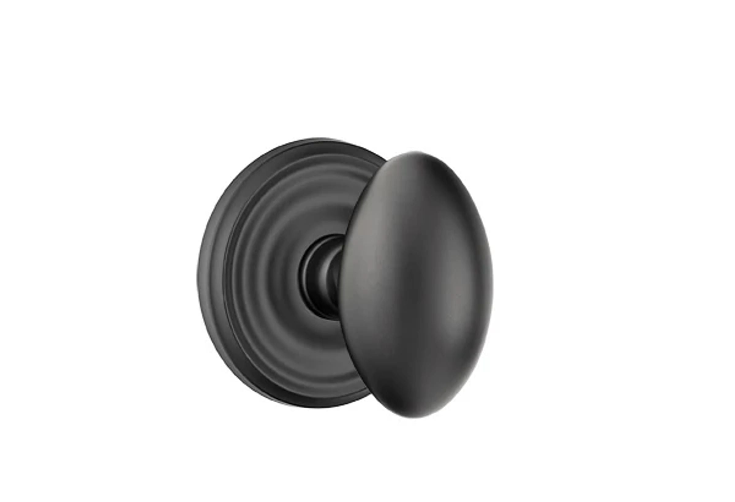 Emtek Concealed Fastener Egg Knob Set with Regular Rosette
