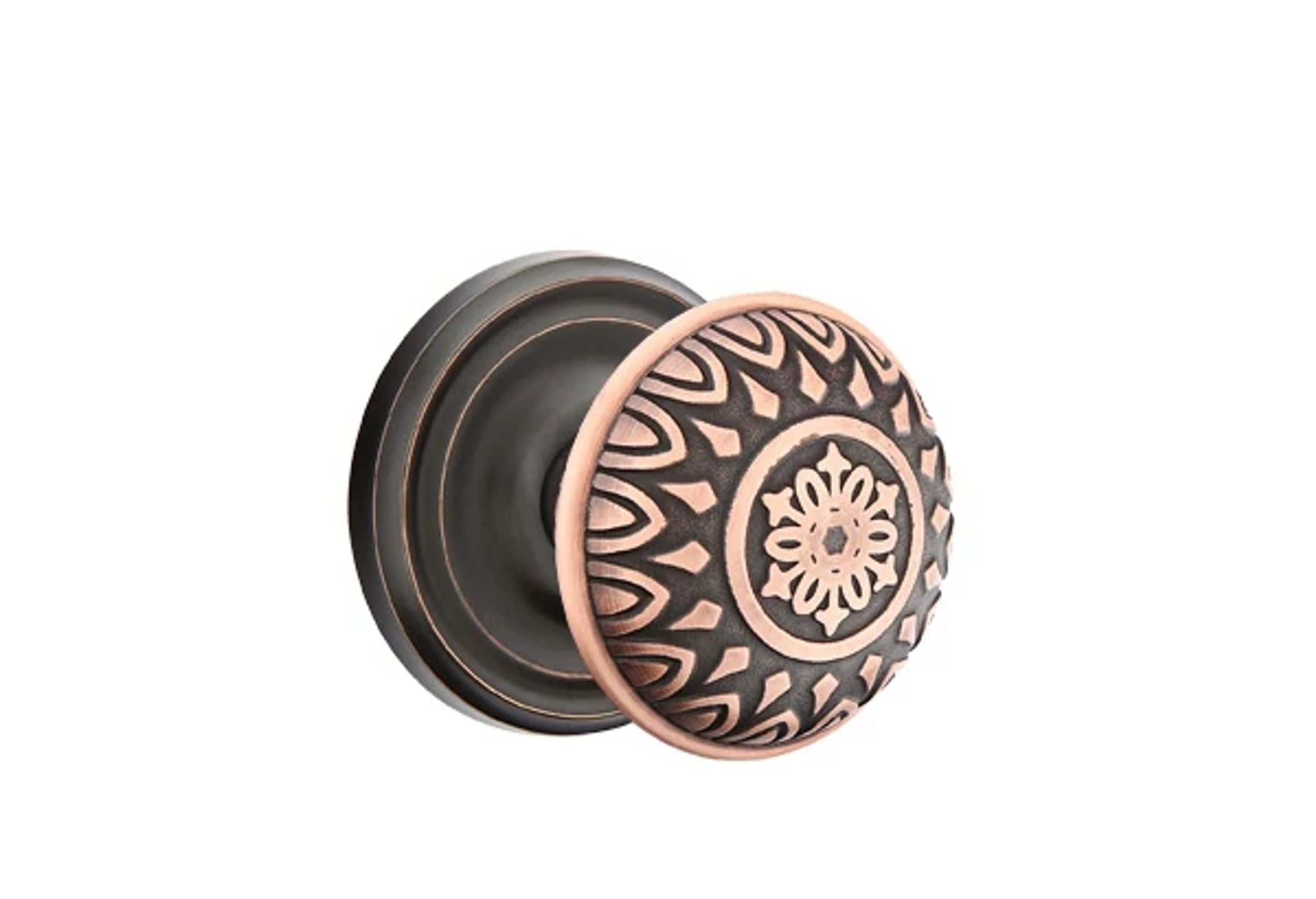 Emtek Lancaster Knob Set with Regular Rosette