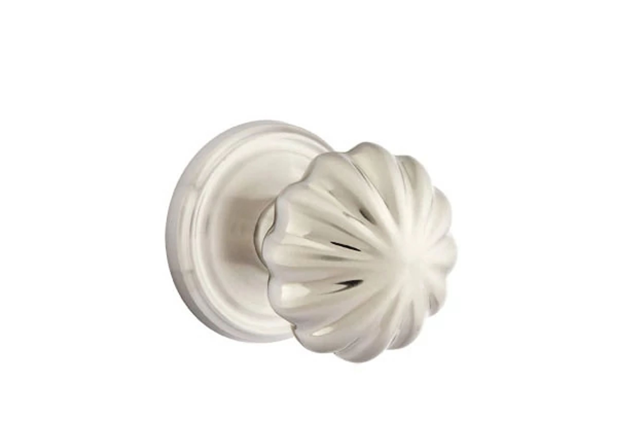 Emtek Melon Knob Set with Regular Rosette