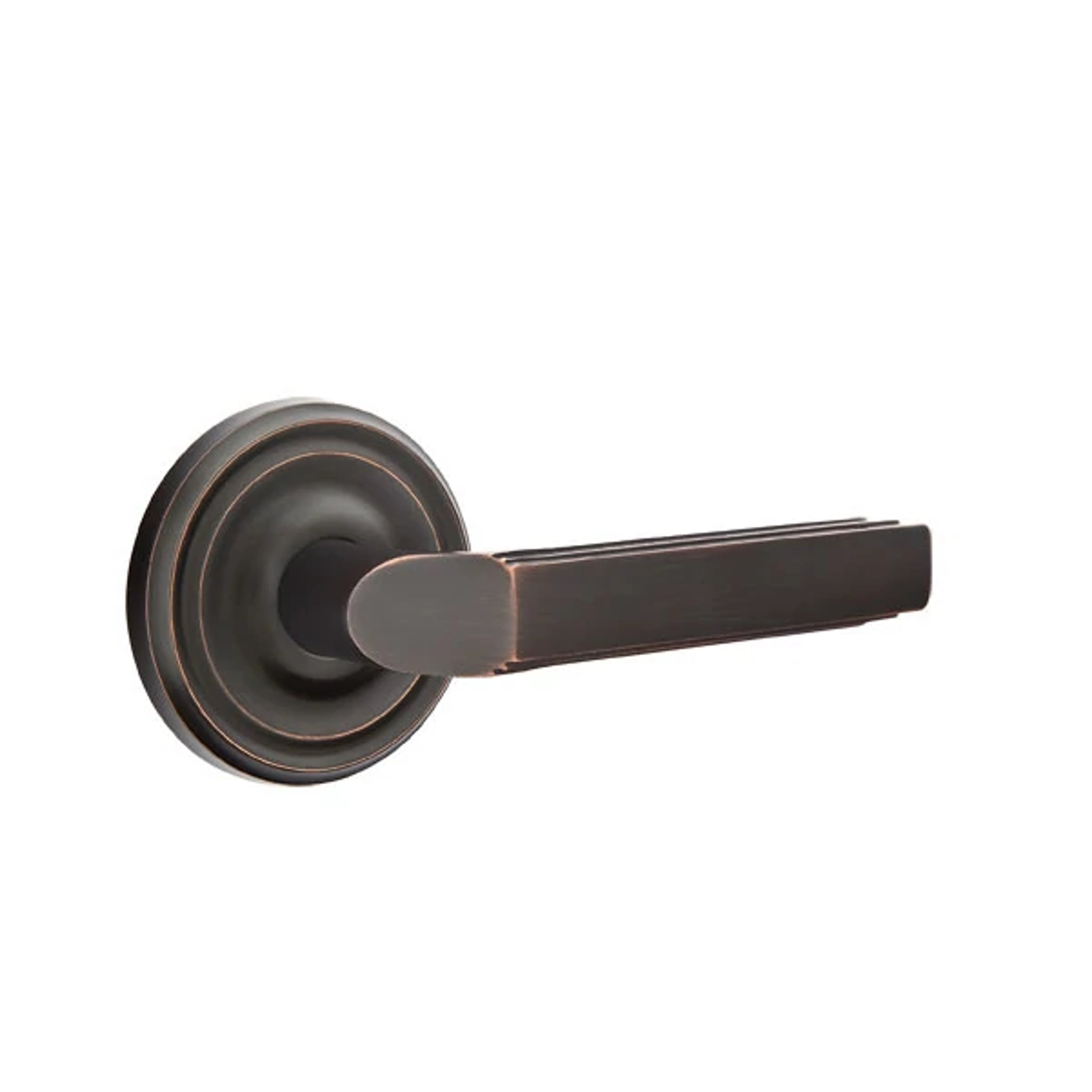 Emtek Concealed Fastener Milano Lever Set with Regular Rosette