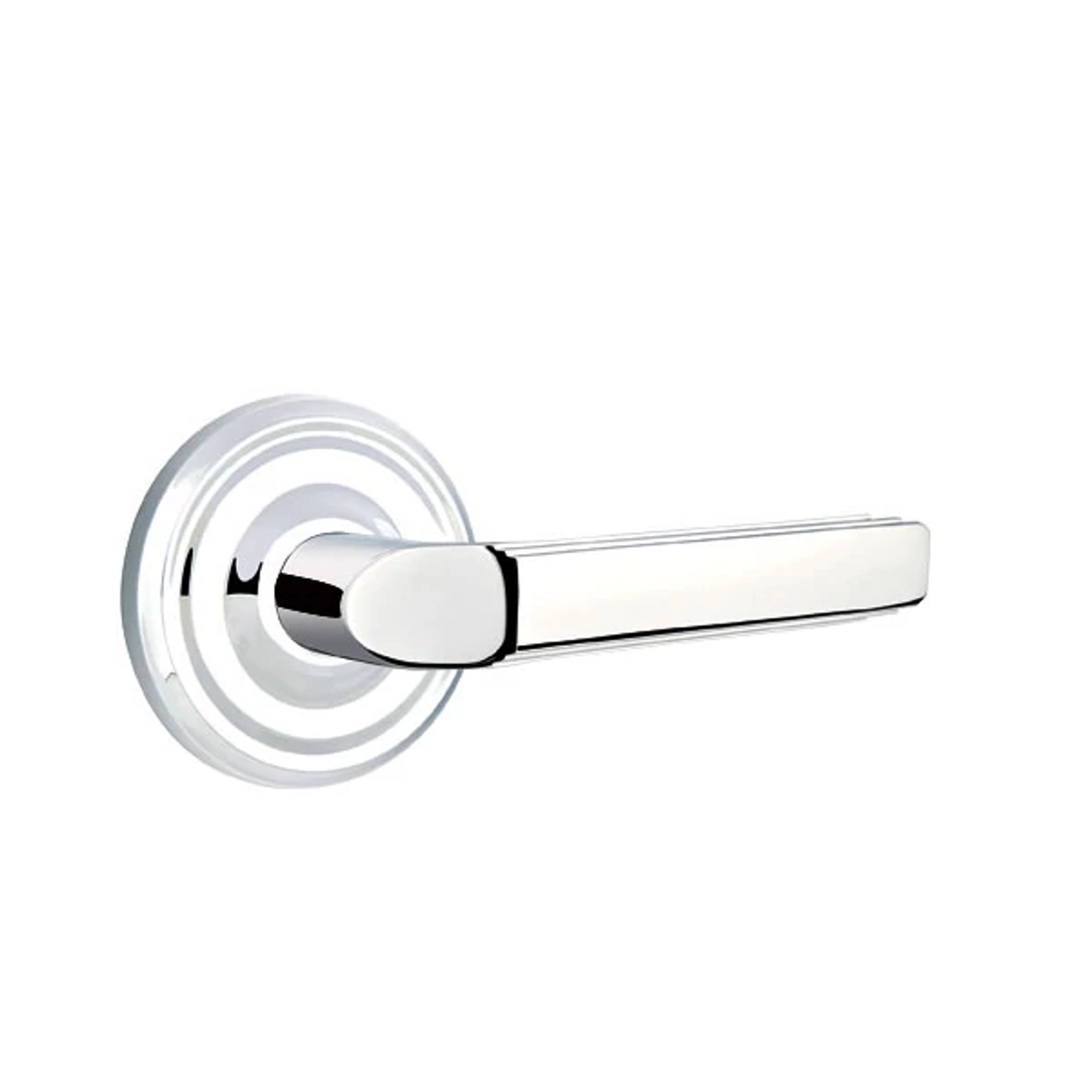 Emtek Concealed Fastener Milano Lever Set with Regular Rosette